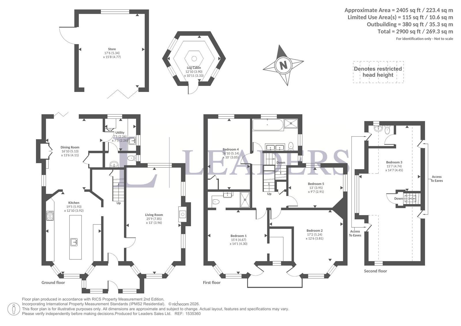 Elfin Grove, Bognor Regis floorplan