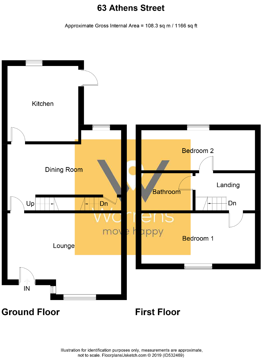 2 Bedrooms Terraced house for sale in Athens Street, Offerton, Stockport, Cheshire SK1