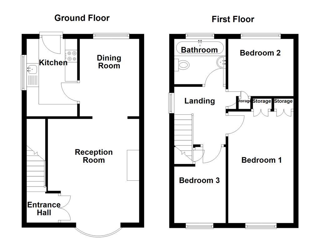 1, Earnshaw Avenue, Rochdale floorplan