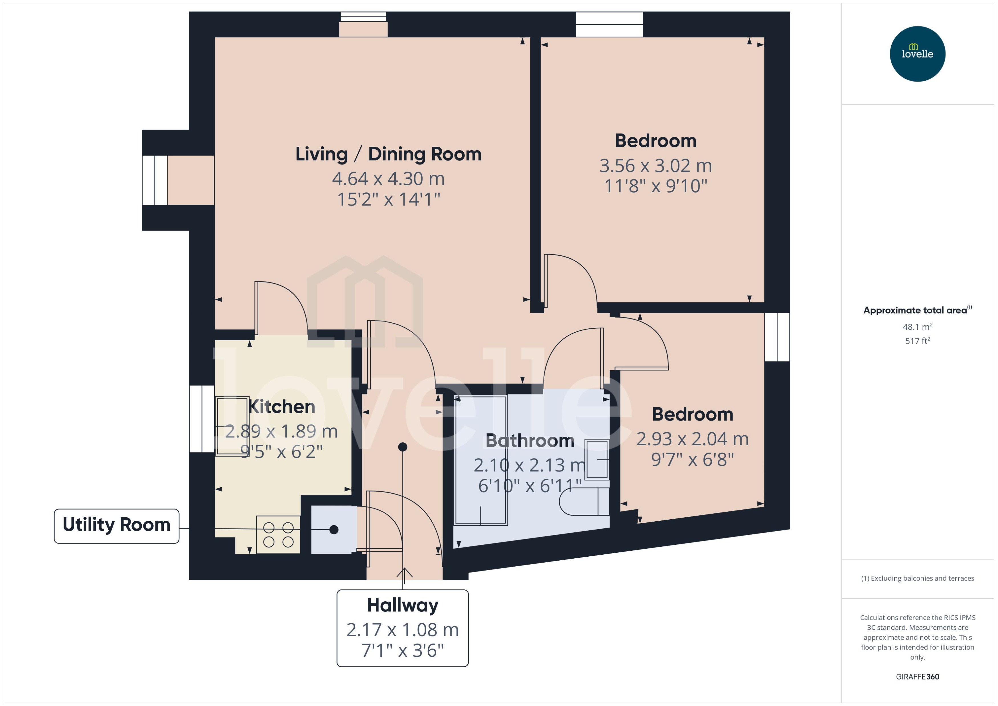 6, Trinity Court, South Lane, East Riding of Yorkshire floorplan