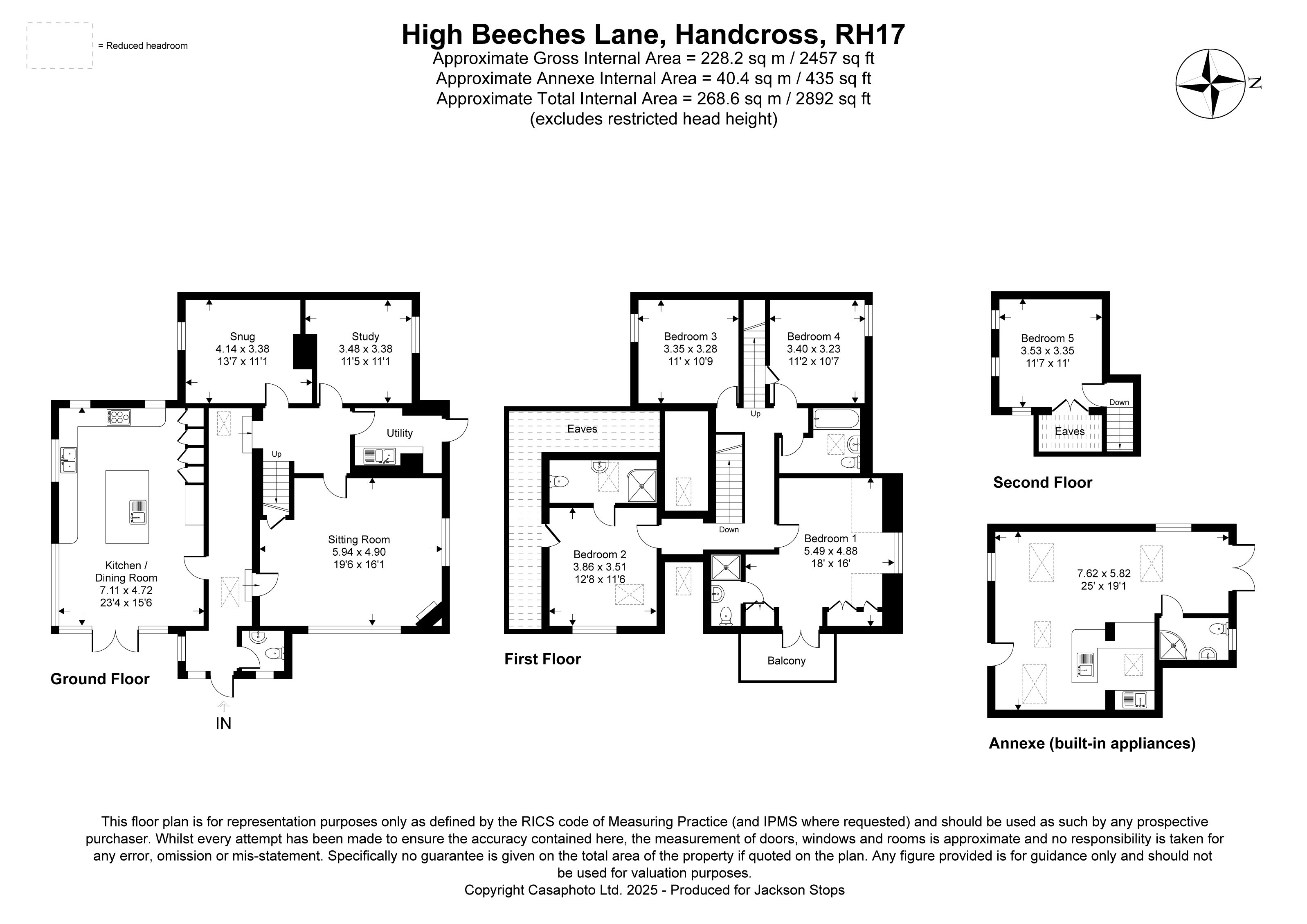 1 Dairy Cottages,, High Beeches Lane, West Sussex floorplan
