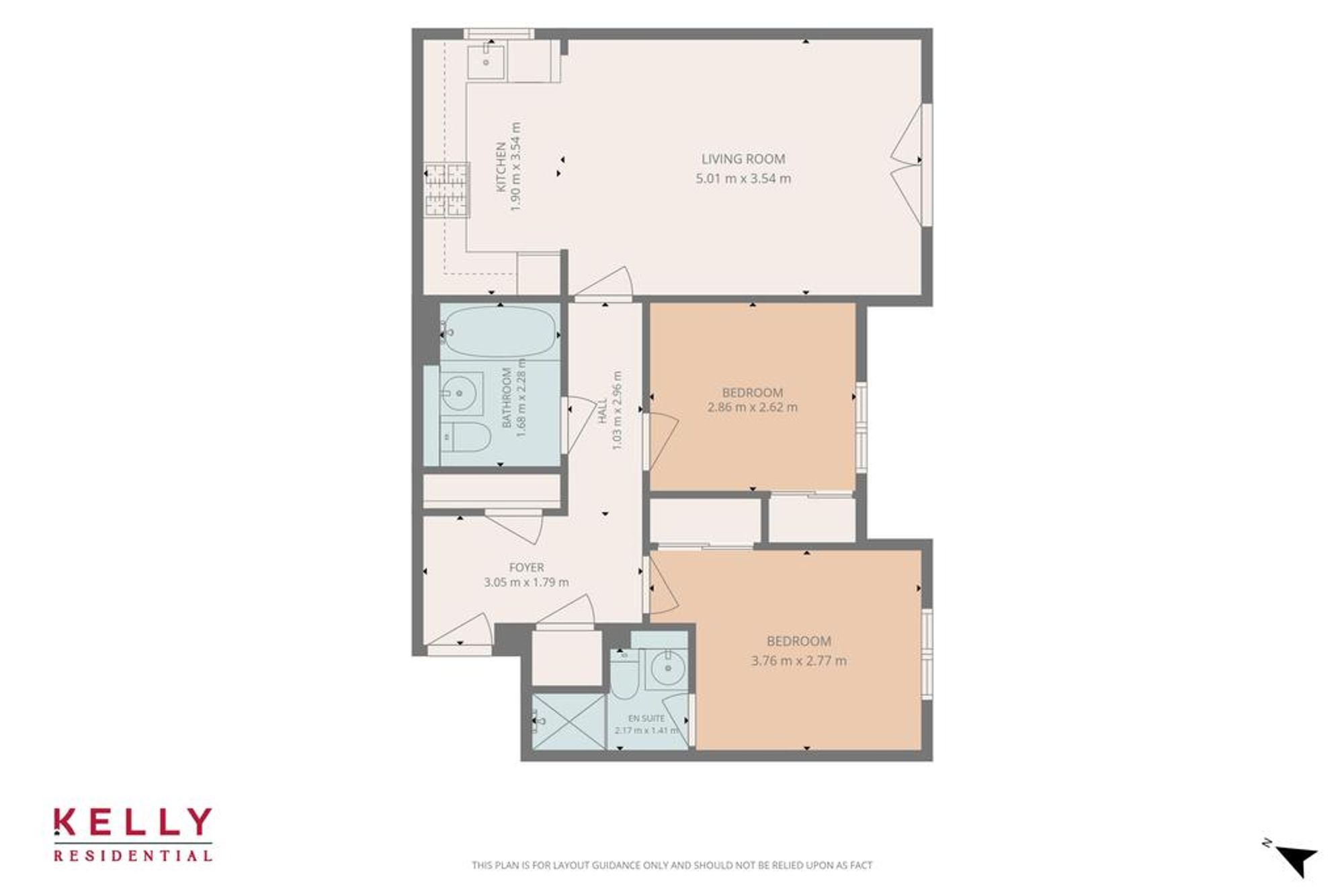 Flat 3/4, 235 Thornliebank Road, Glasgow floorplan