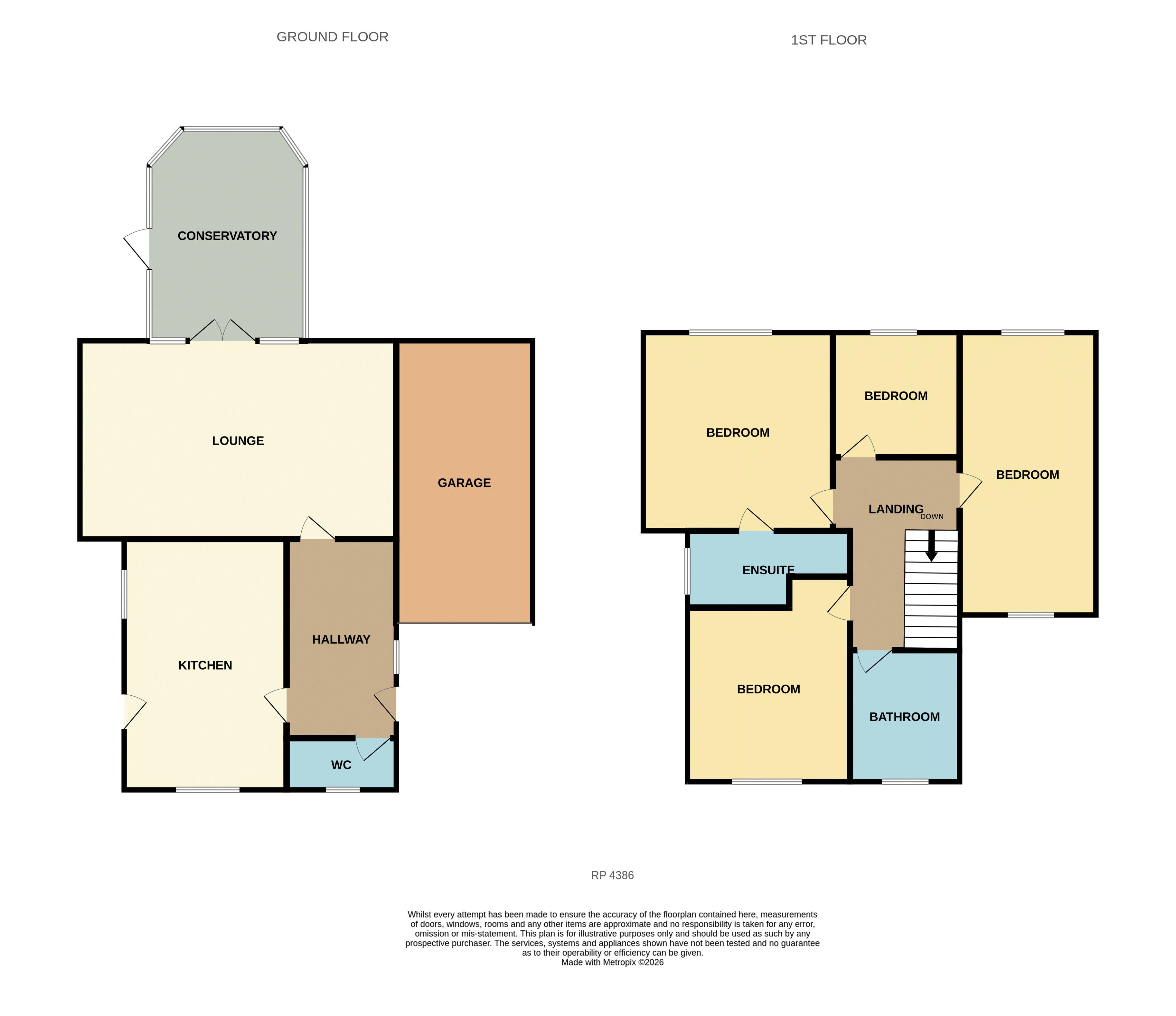 7, The Close, Llandudno floorplan
