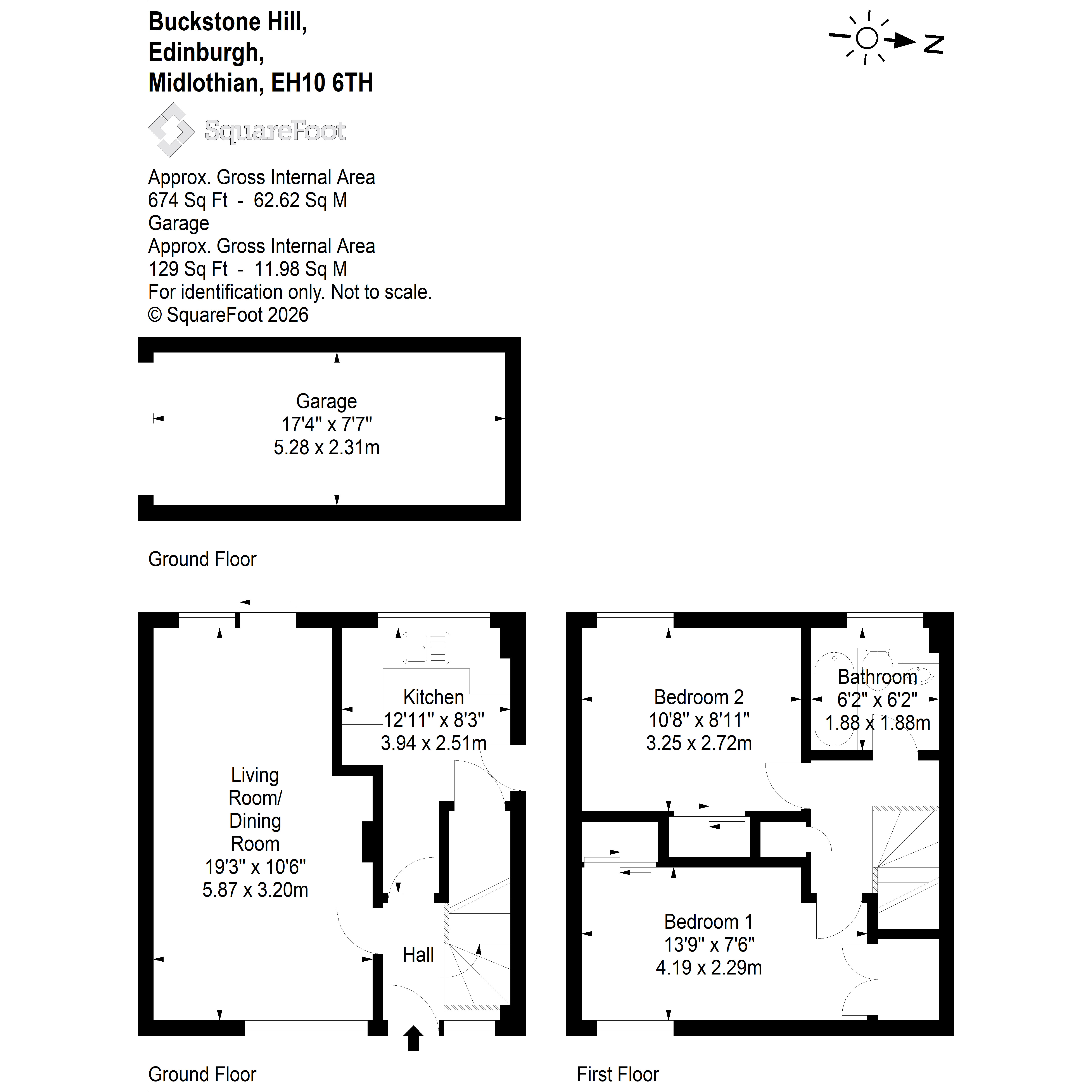 20 Buckstone Hill, Buckstone Edinburgh floorplan