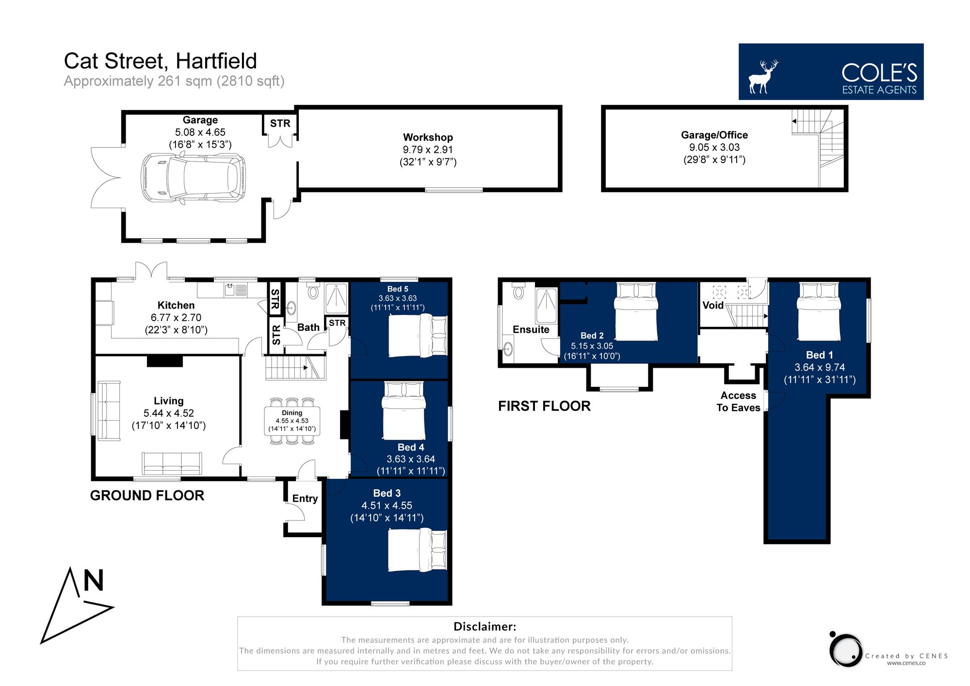 Tanglewood Cat Street, Hartfield floorplan