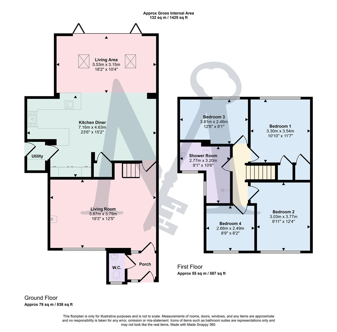 37, Main Street, Loughborough floorplan