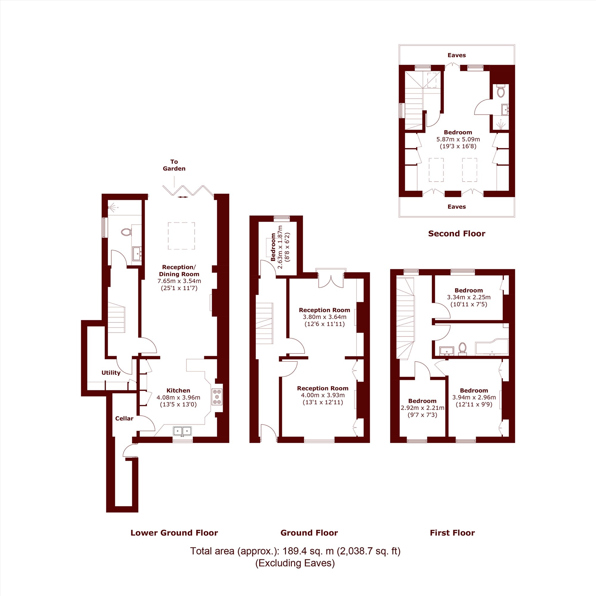 8, Egerton Drive, London floorplan