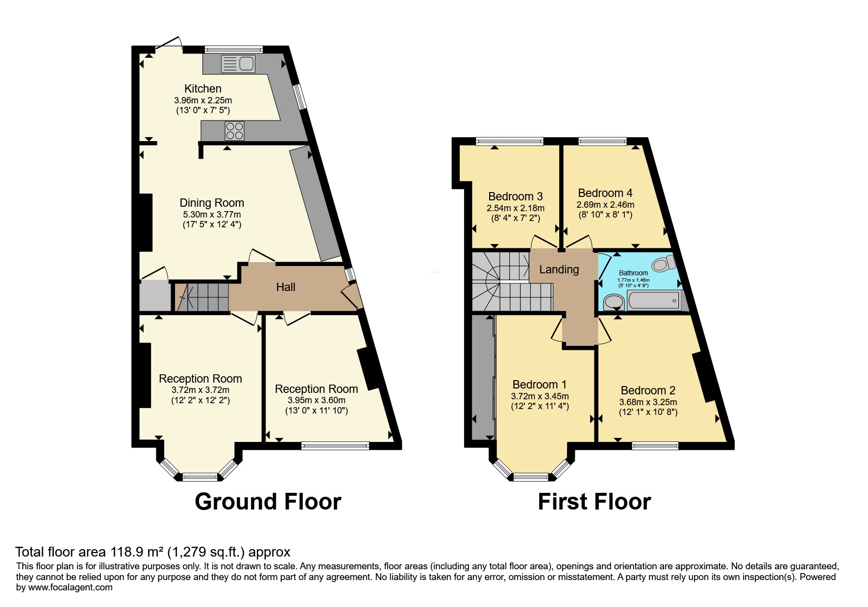 31, Acacia Road, London floorplan