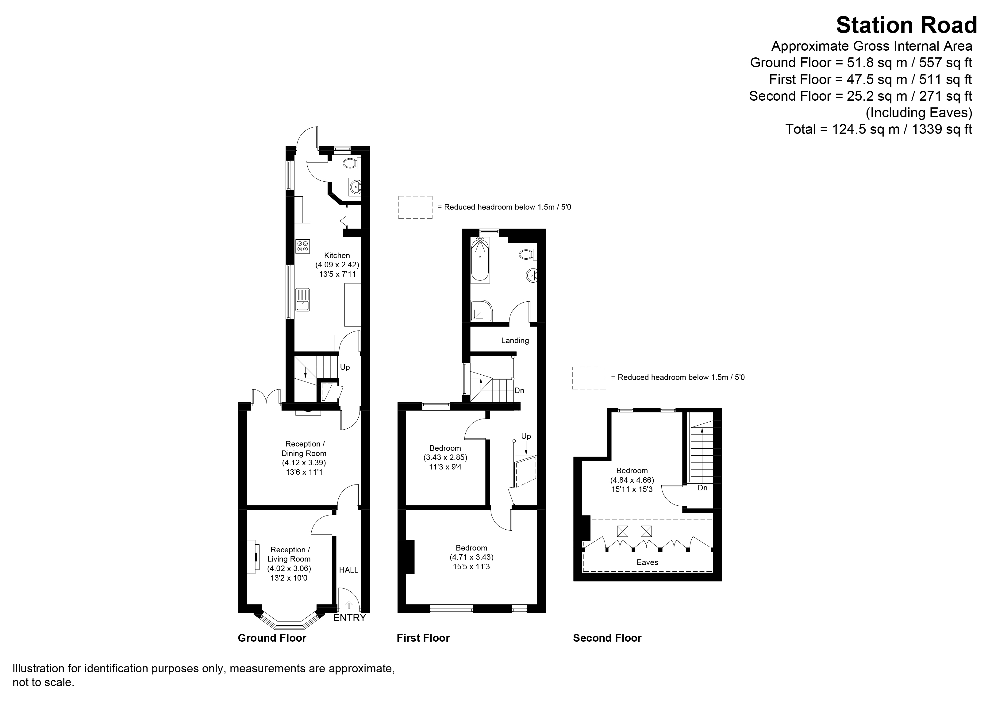 232, Station Road, Birmingham floorplan