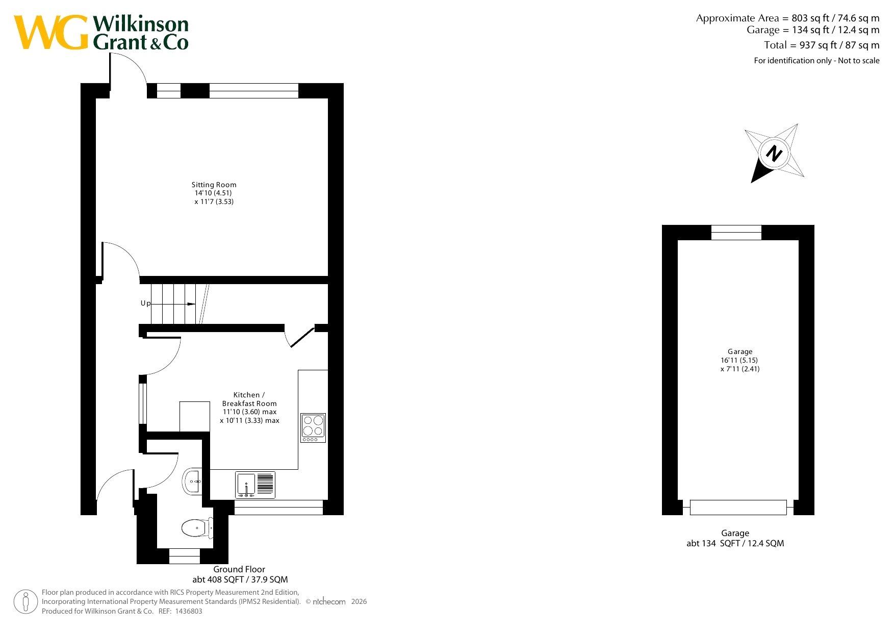 11, Vine Close, St Leonards floorplan