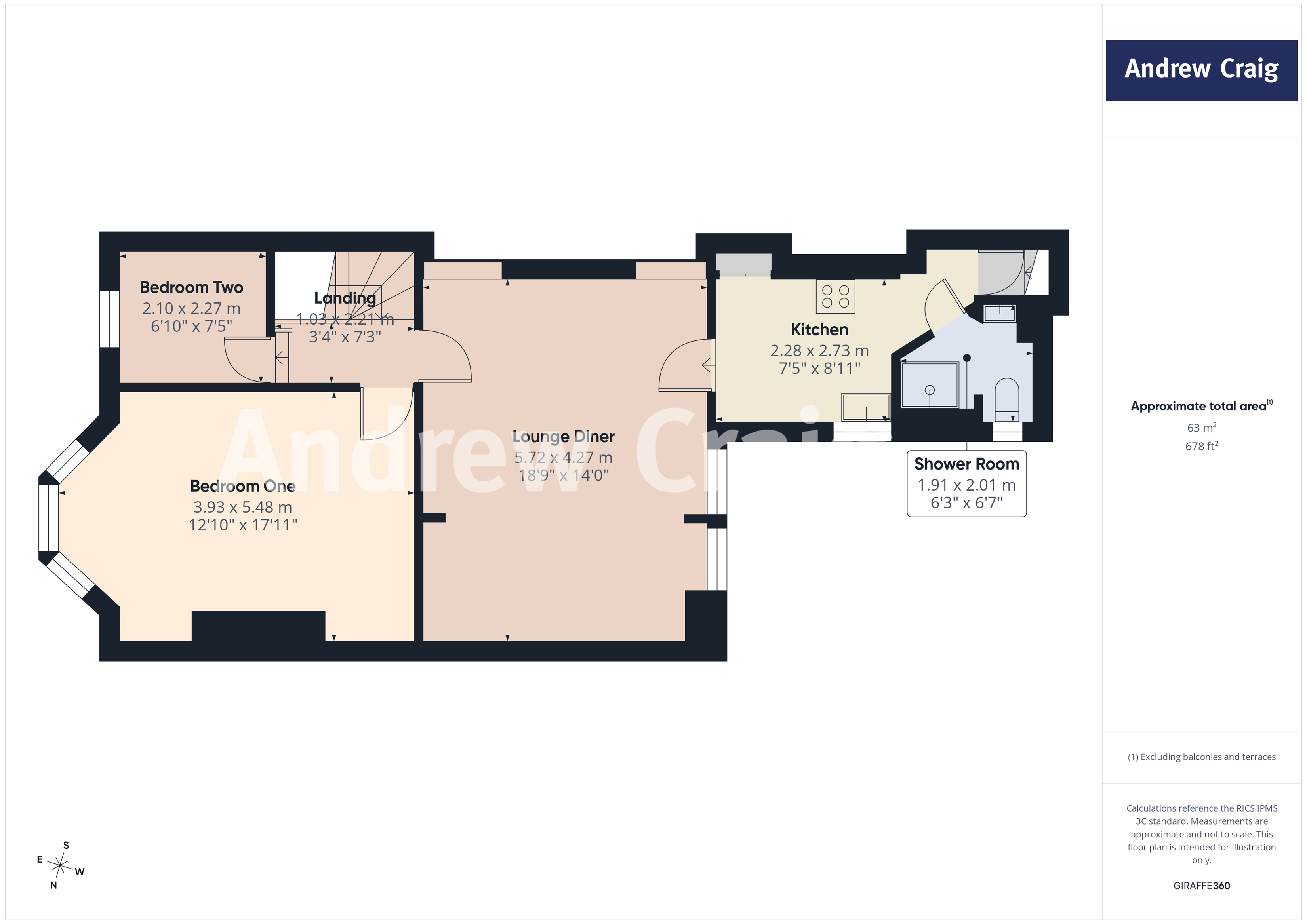 93 Roman Road, South Shields floorplan