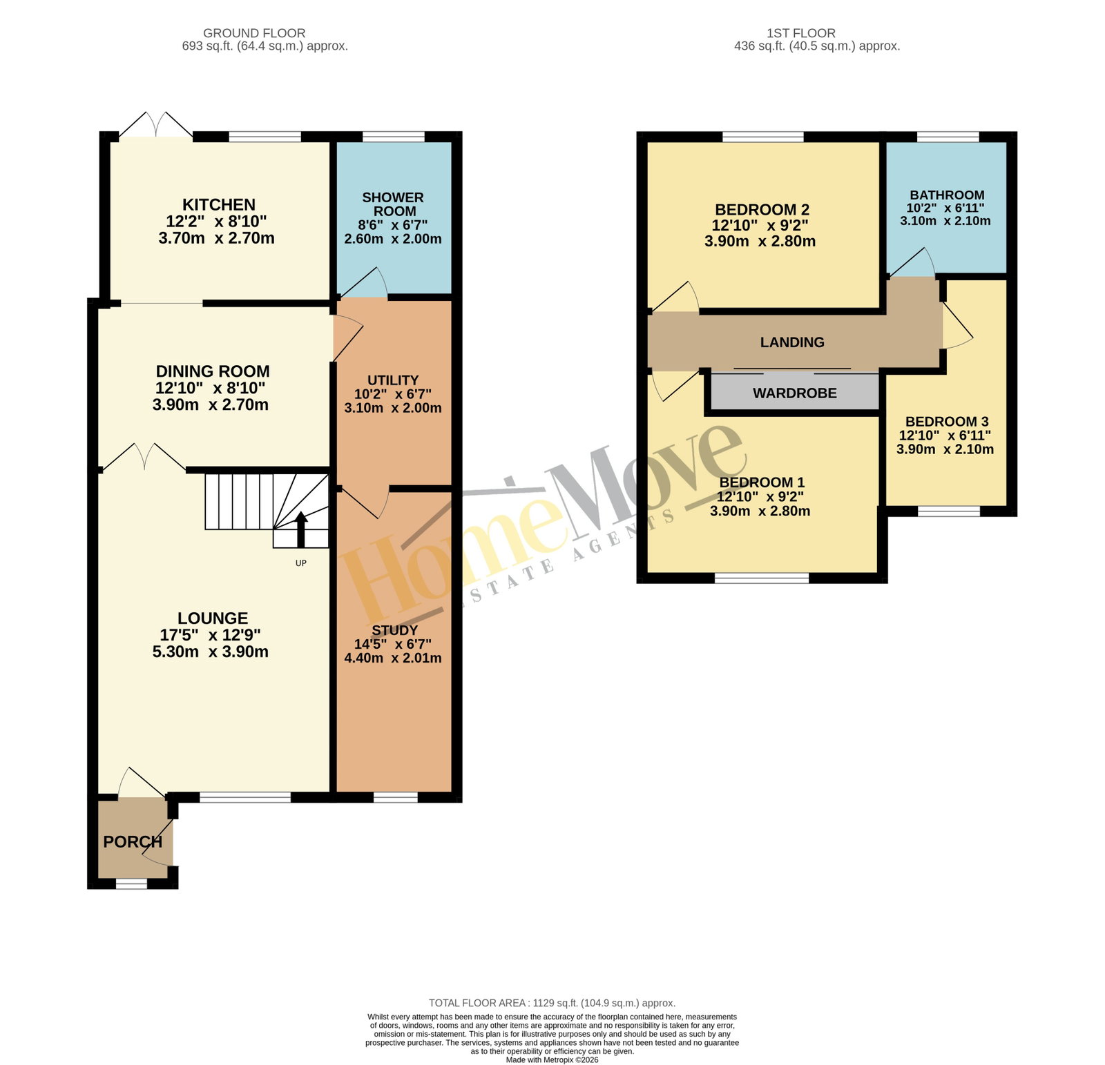 20, Badminton Road, Leicester floorplan