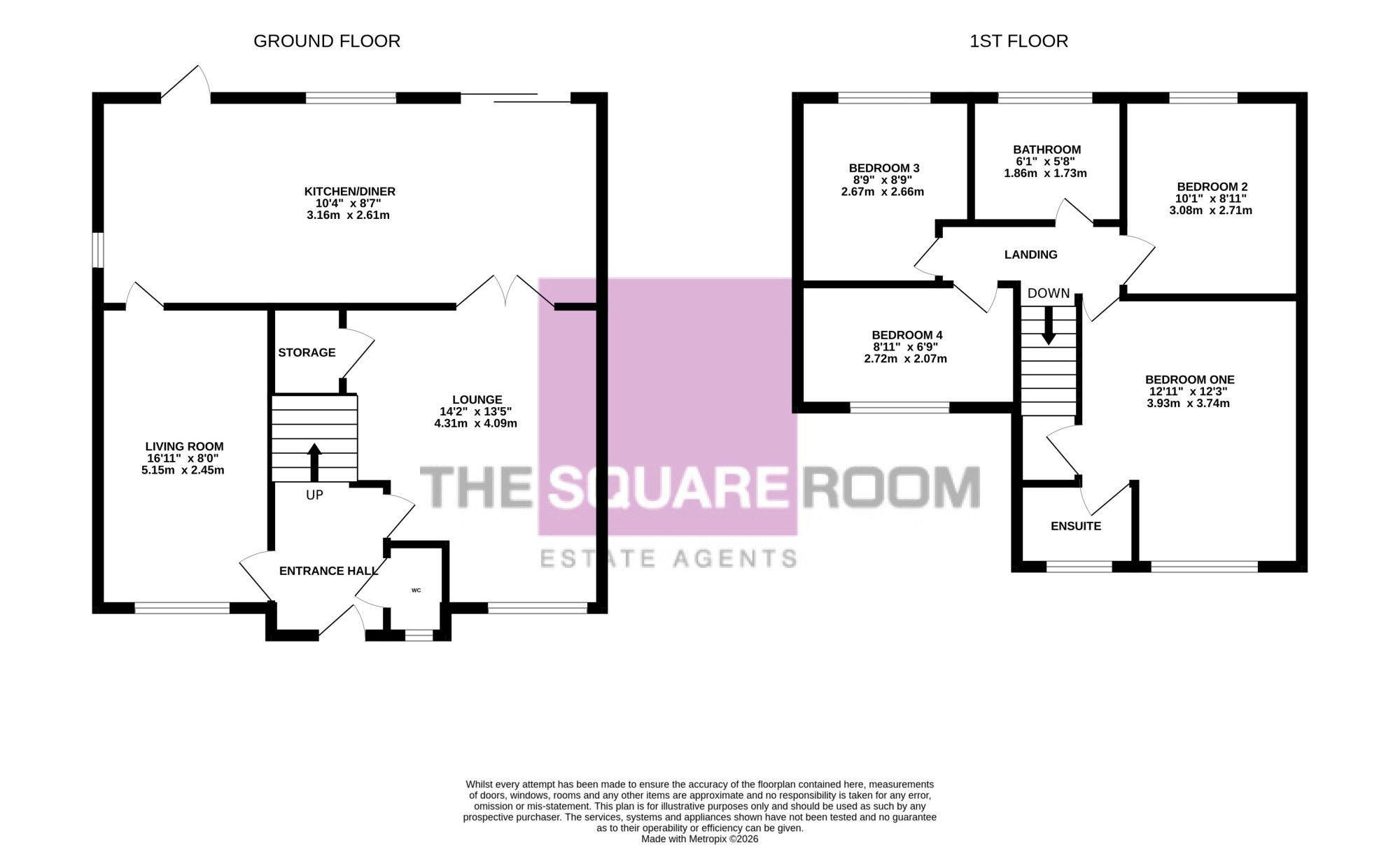 10, Kingfisher Way, Fleetwood floorplan
