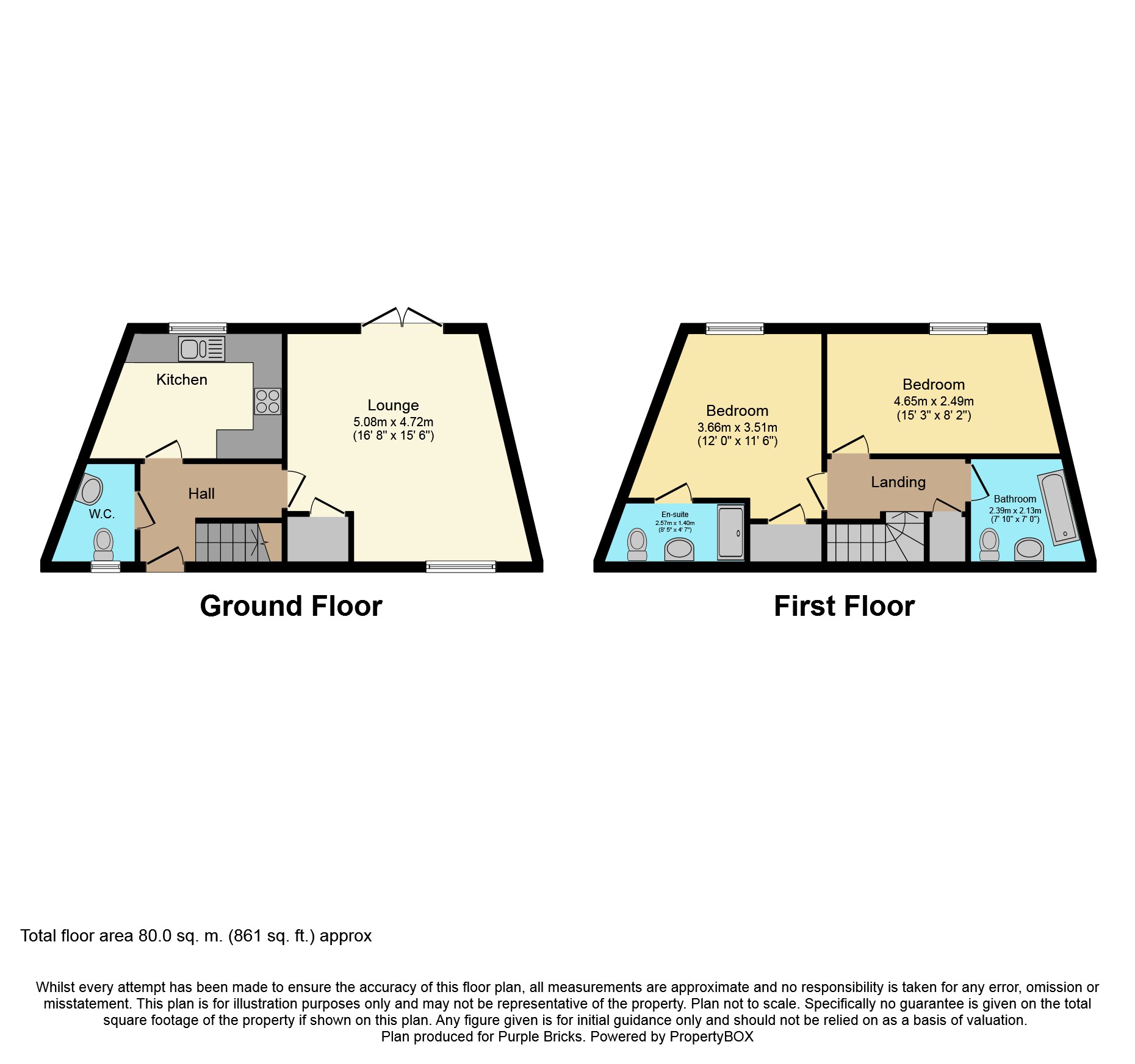2 Bedrooms Terraced house for sale in Tonbridge Drive, Basildon SS15