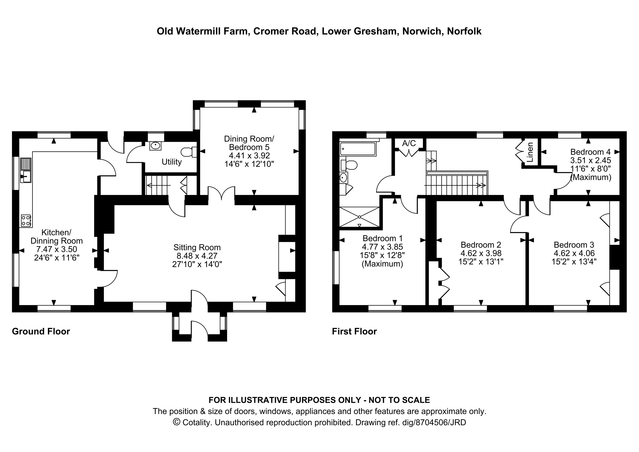 Old Watermill Farm, Cromer Road, Norwich floorplan