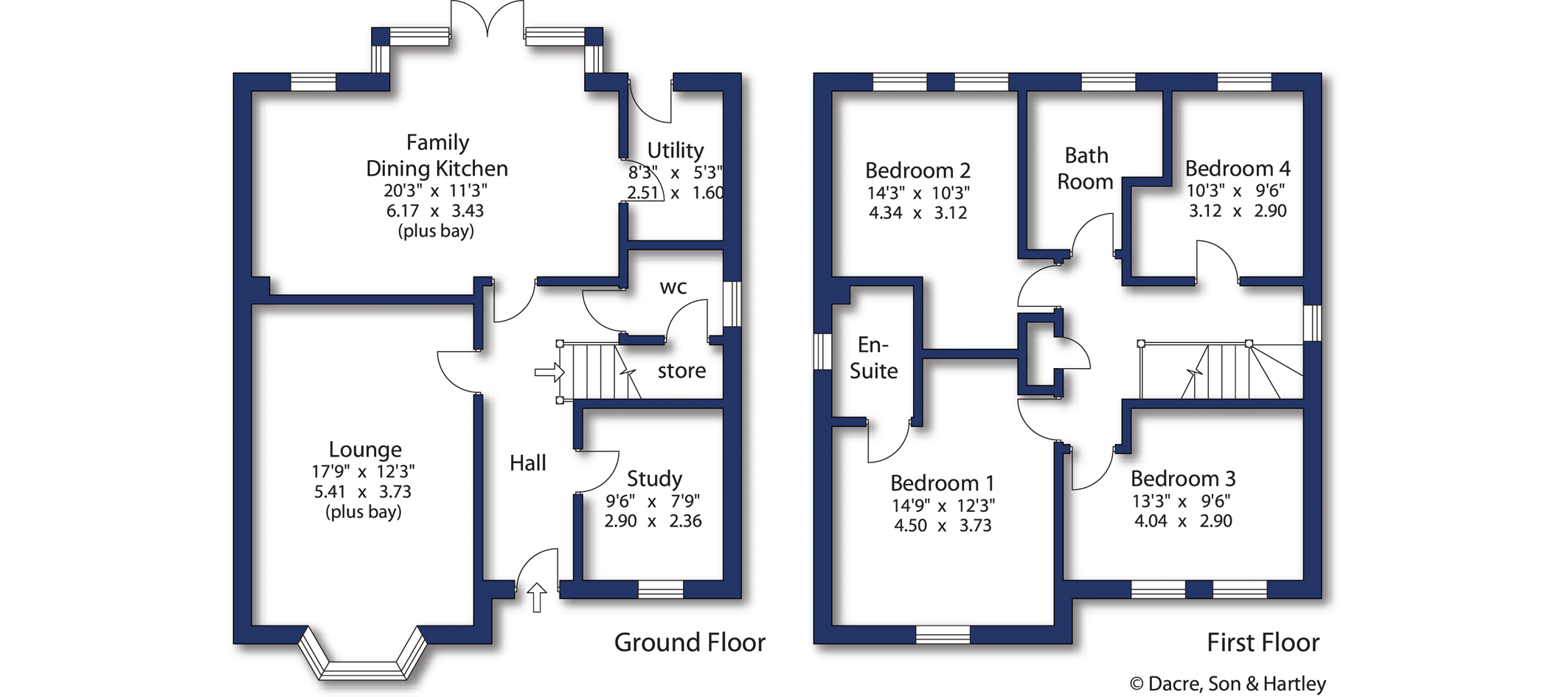 1, Field View, West Yorkshire floorplan