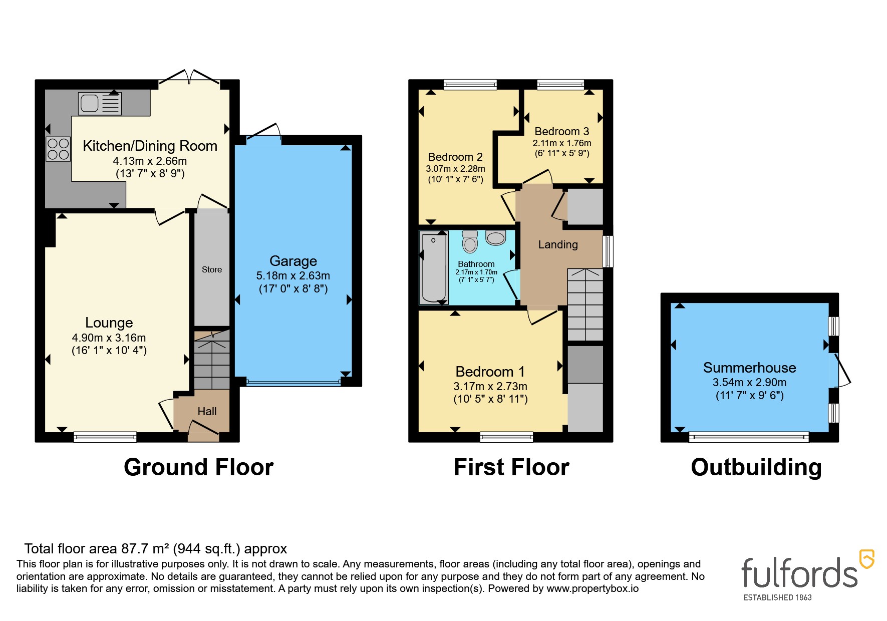 28, Trentham Close, Devon floorplan