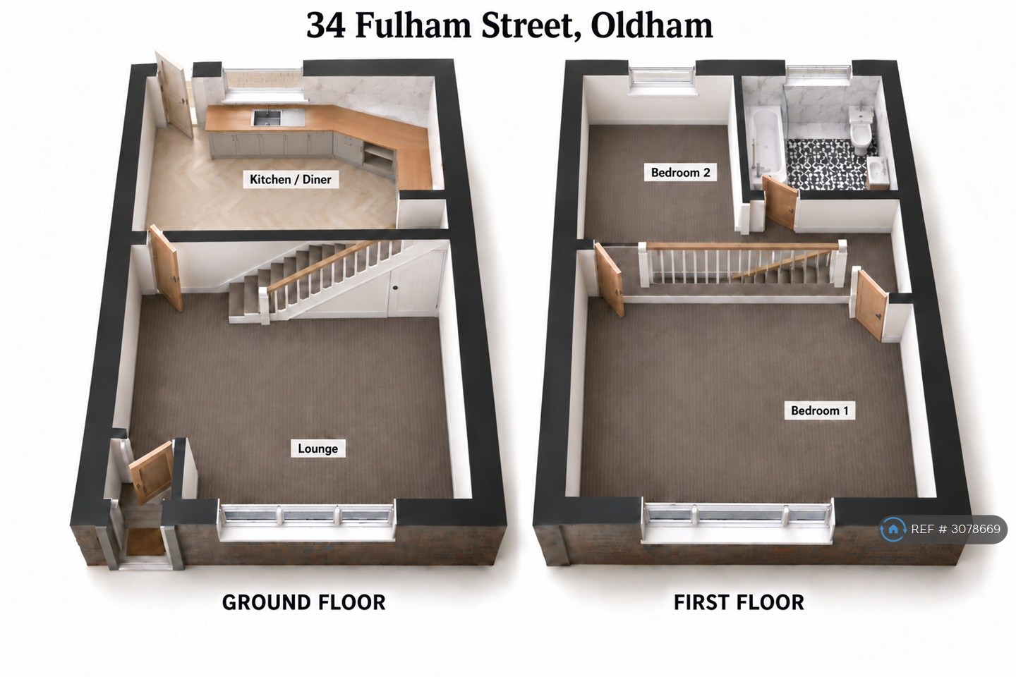 Oldham floorplan