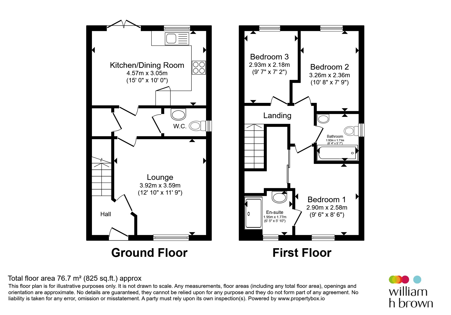 40, Farmhouse Drive, Doncaster floorplan