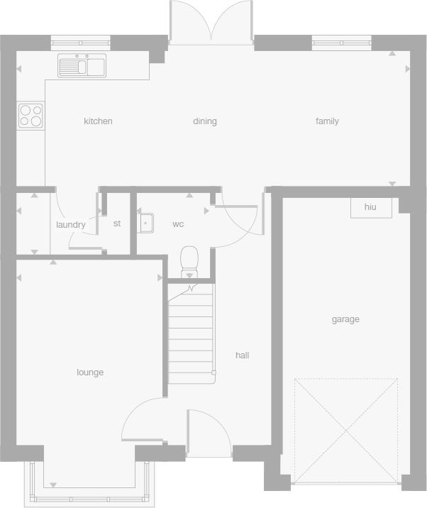 50, Off Millerhill Road, Danderhall floorplan