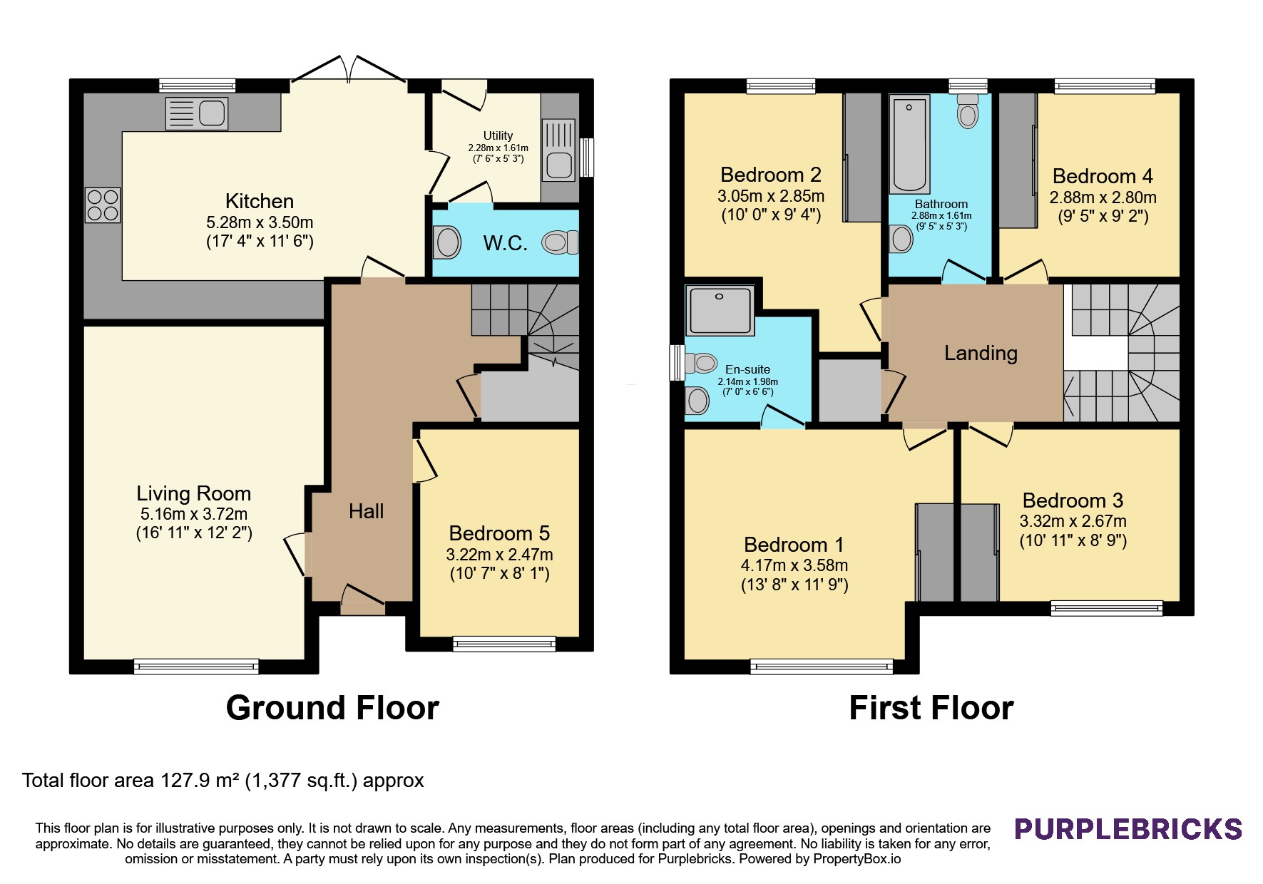 14, Orchid Way, Glasgow floorplan