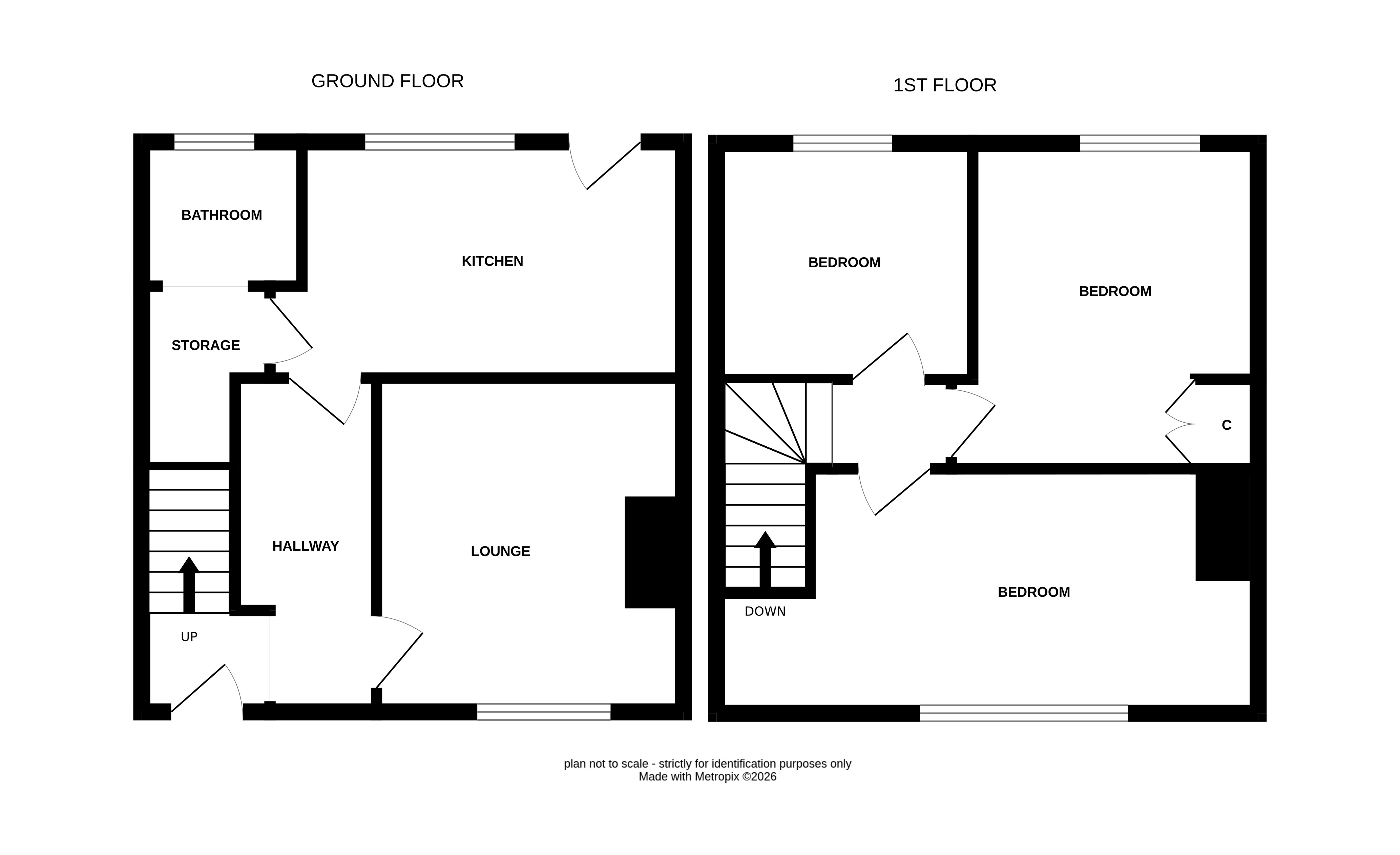 4 & 4a, Scargill Road, North Yorkshire floorplan