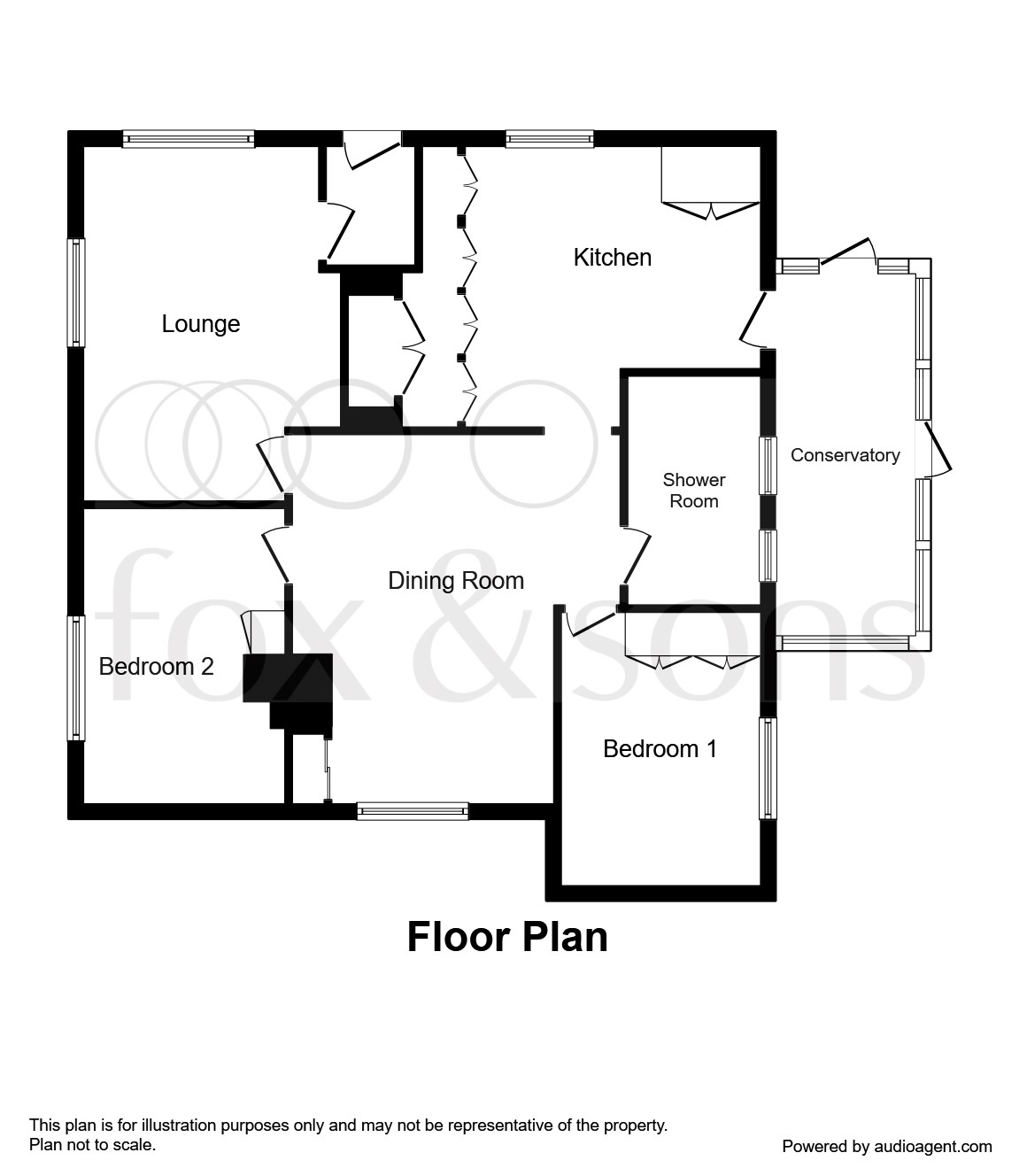 2 Bedrooms Detached bungalow for sale in Bramber Avenue, Peacehaven BN10