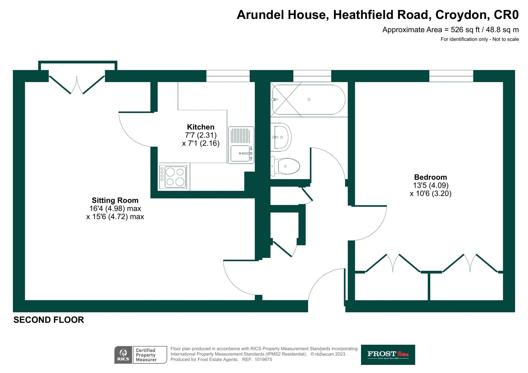14 Arundel House, Heathfield Road, Croydon floorplan