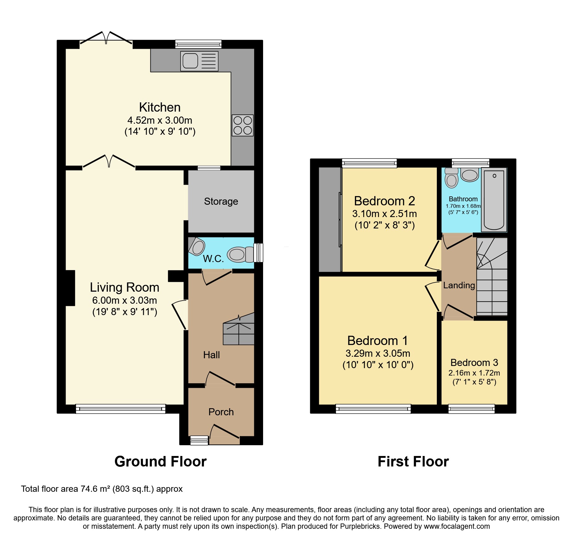 54, New Road, Feltham floorplan