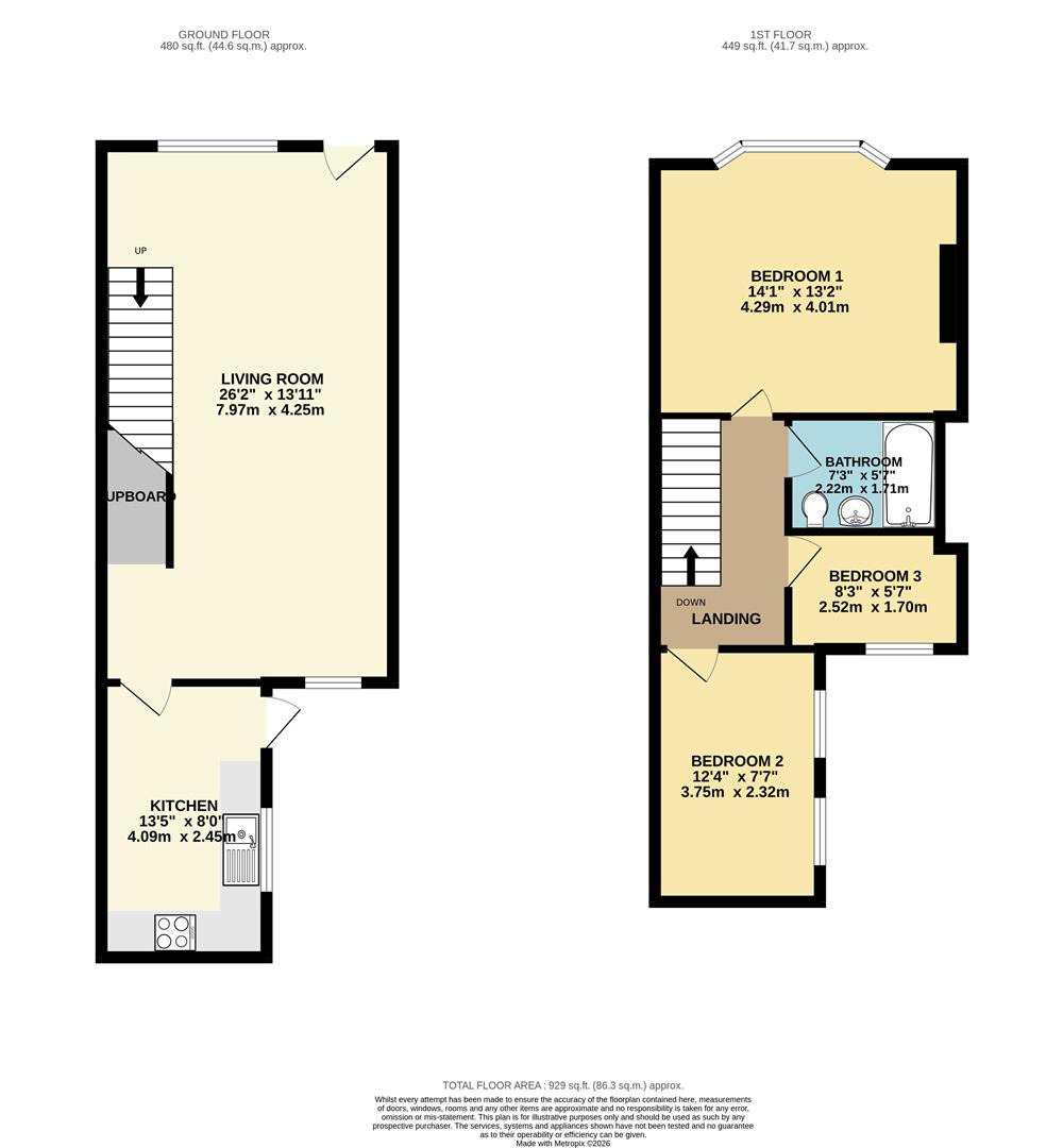 91, Bohemia Road, St. Leonards-On-Sea floorplan