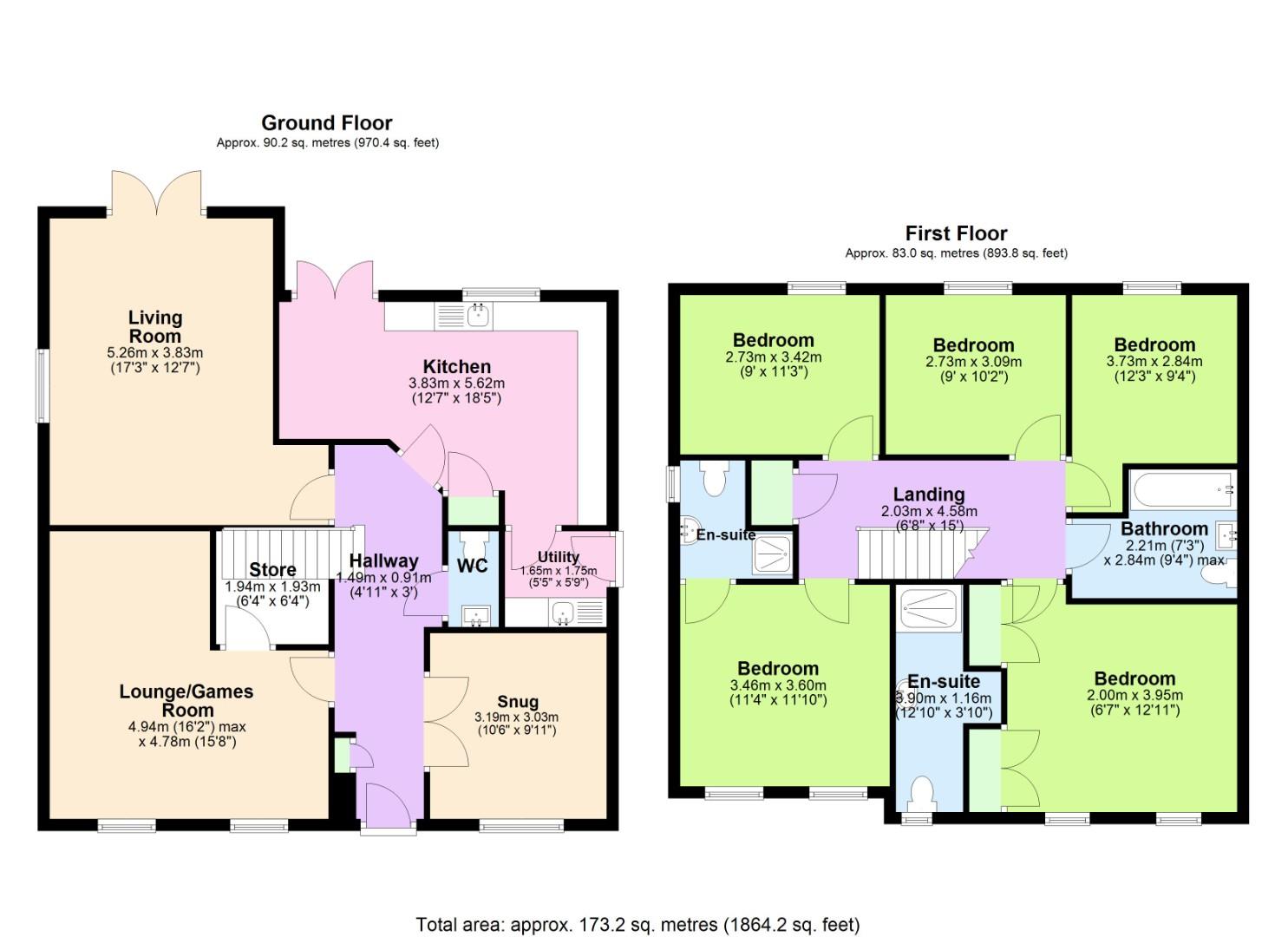 14, Fowler Road, Nottingham floorplan