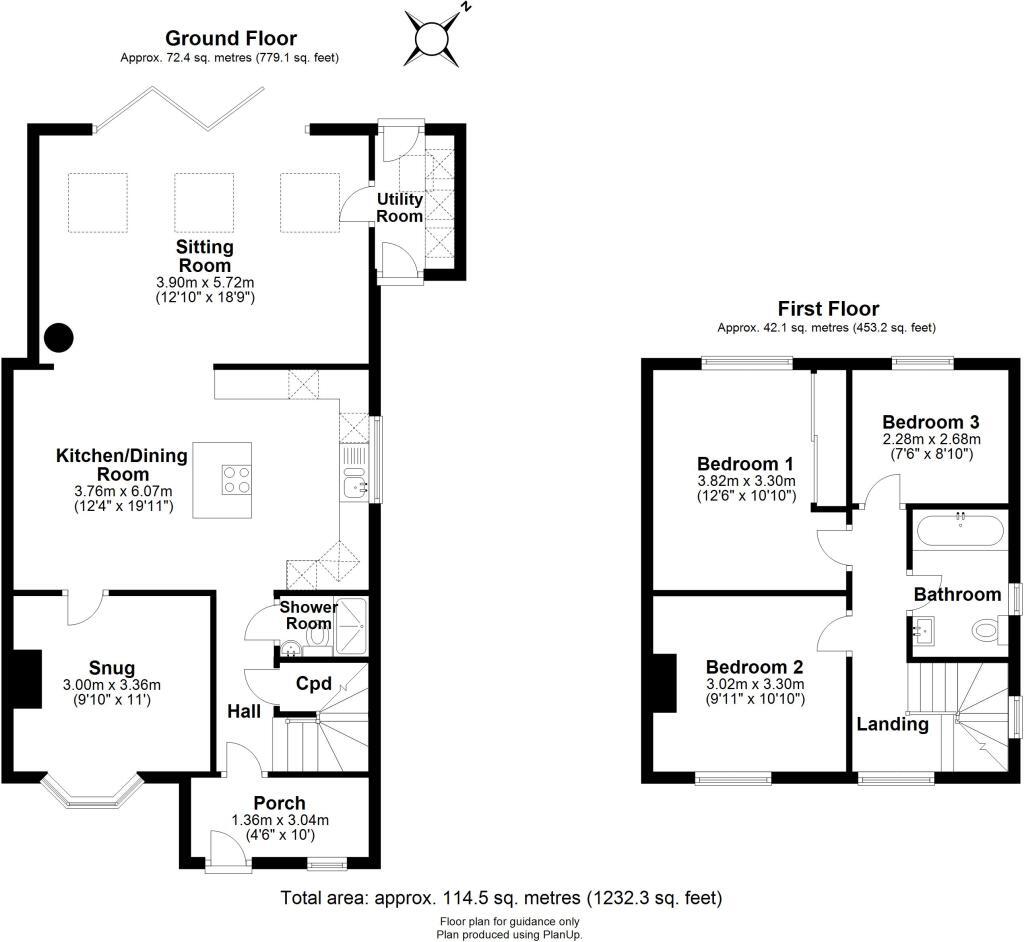 11, Crawley End, Royston floorplan