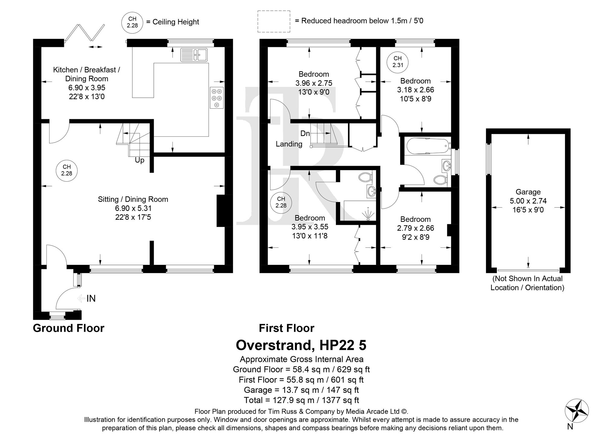 45 Overstrand, Aylesbury floorplan