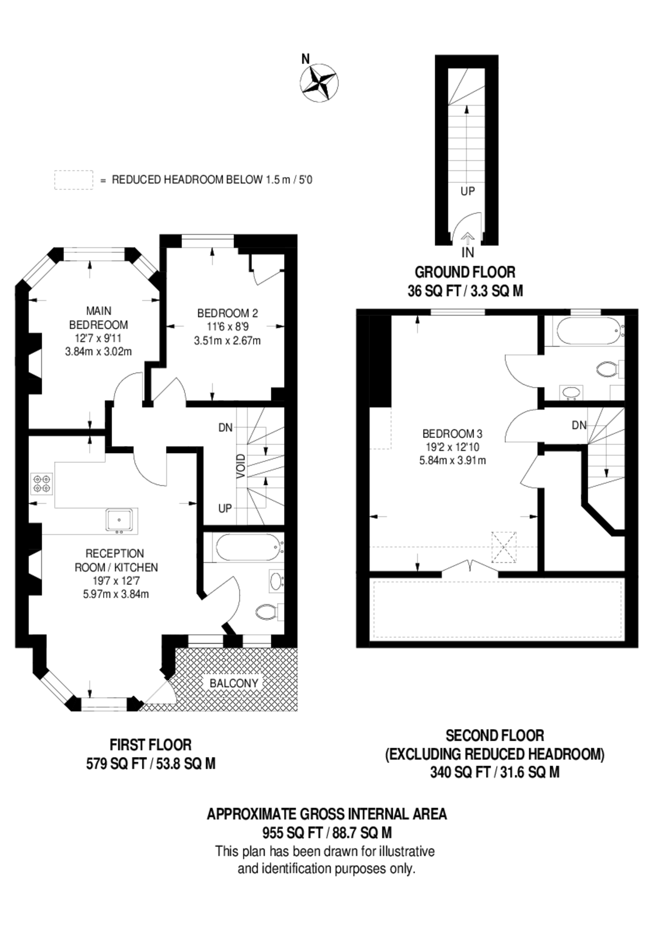 Woodside Road, N22, Wood Green floorplan