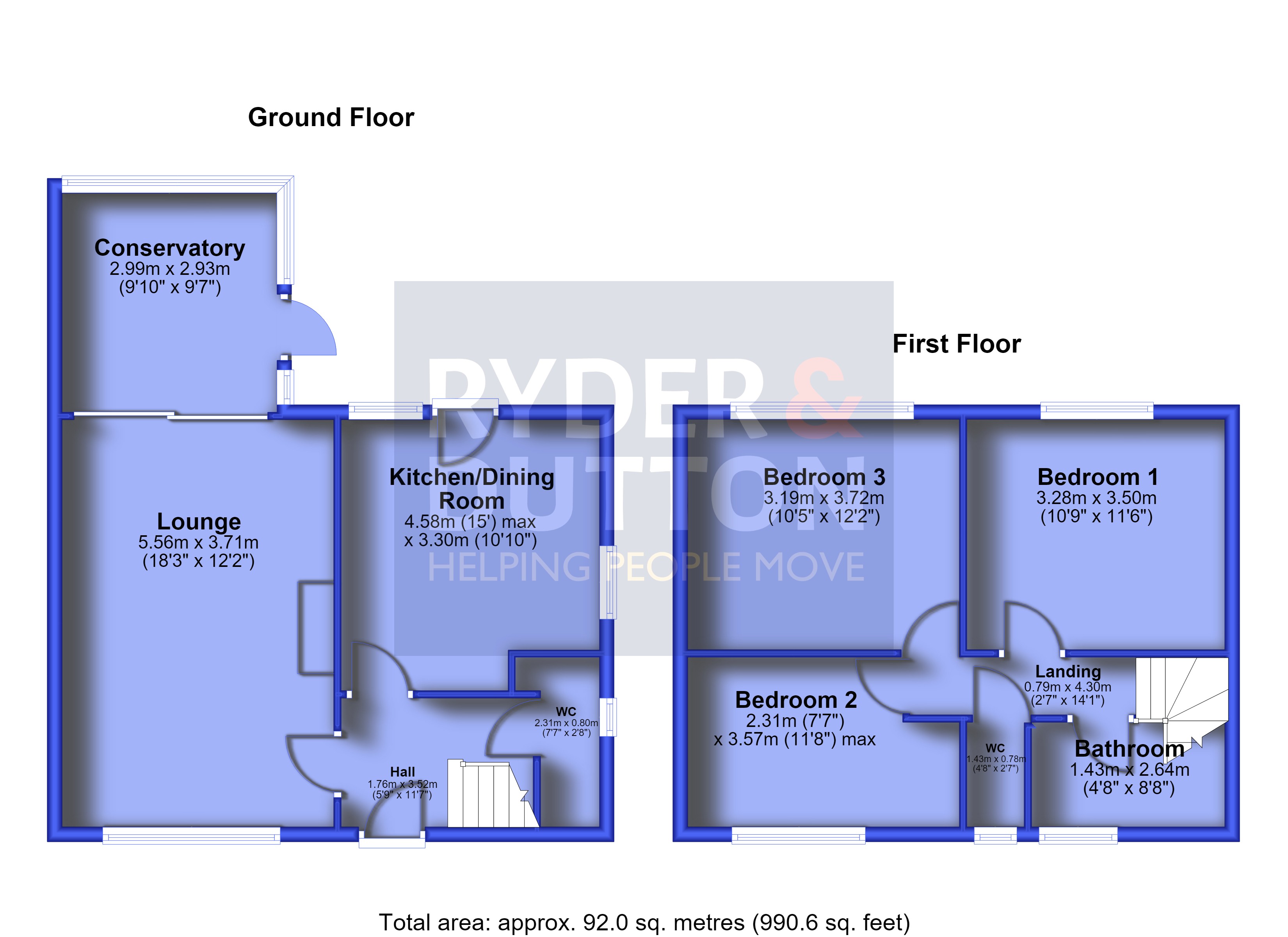 42, Delamere Road, Greater Manchester floorplan