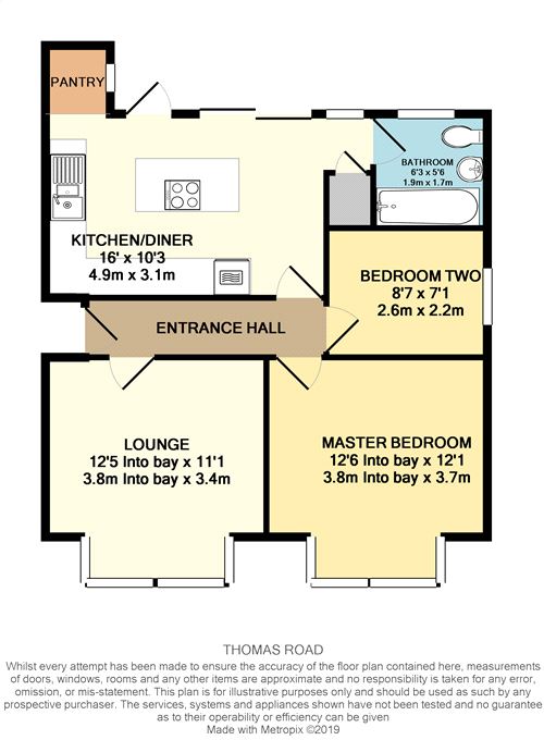 2 Bedrooms Detached bungalow for sale in Thomas Road, Clacton-On-Sea CO15