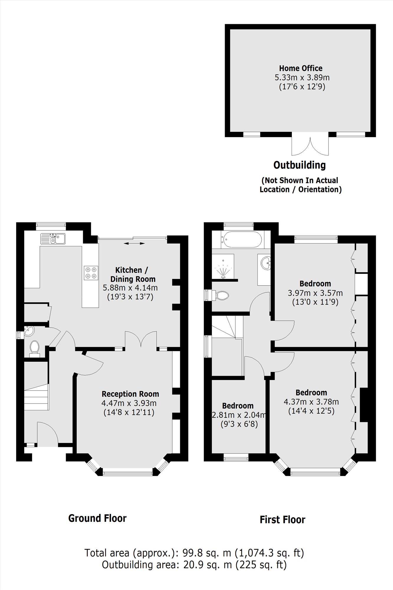 21, Talma Gardens, Twickenham floorplan