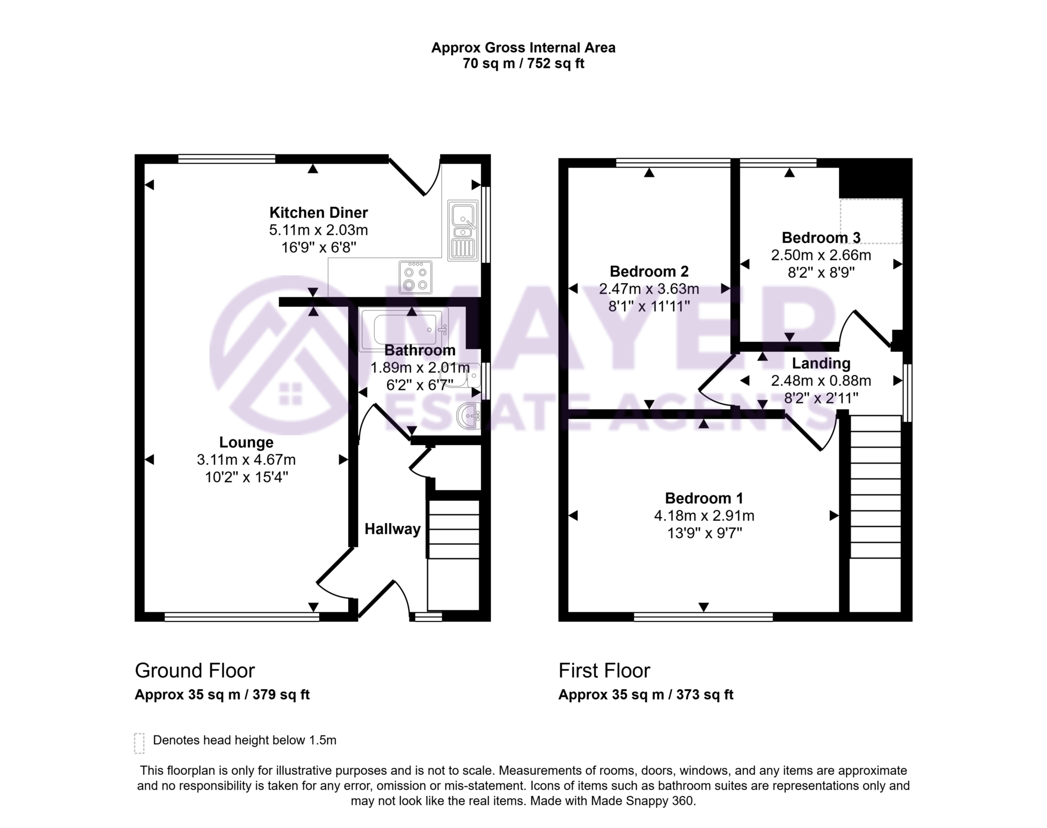 37, Newnham Road, Plymouth floorplan
