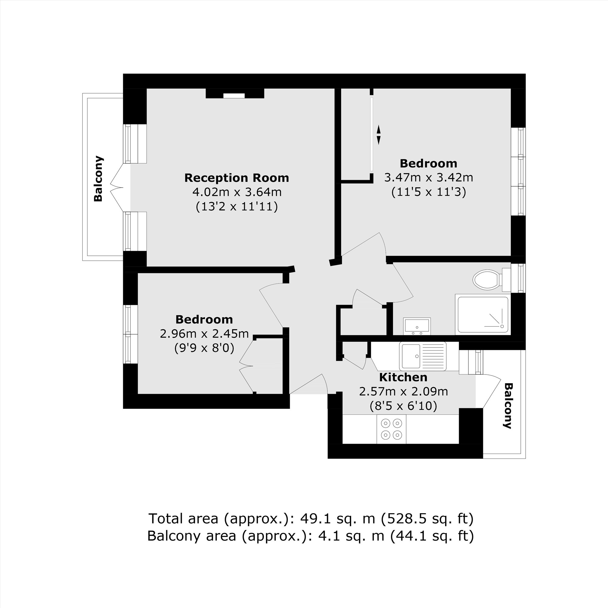 6 Dax Court, Thames Street, Sunbury-On-Thames floorplan