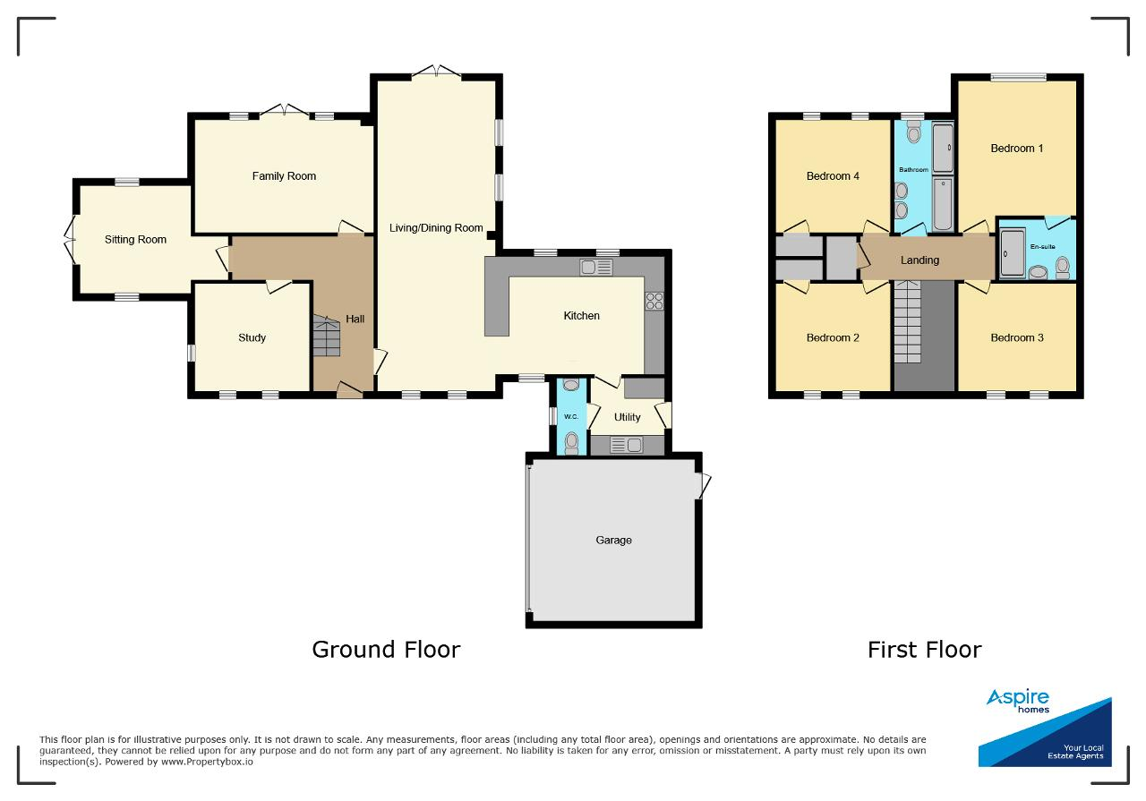 Pleasant View, Middle Drove, Wisbech floorplan