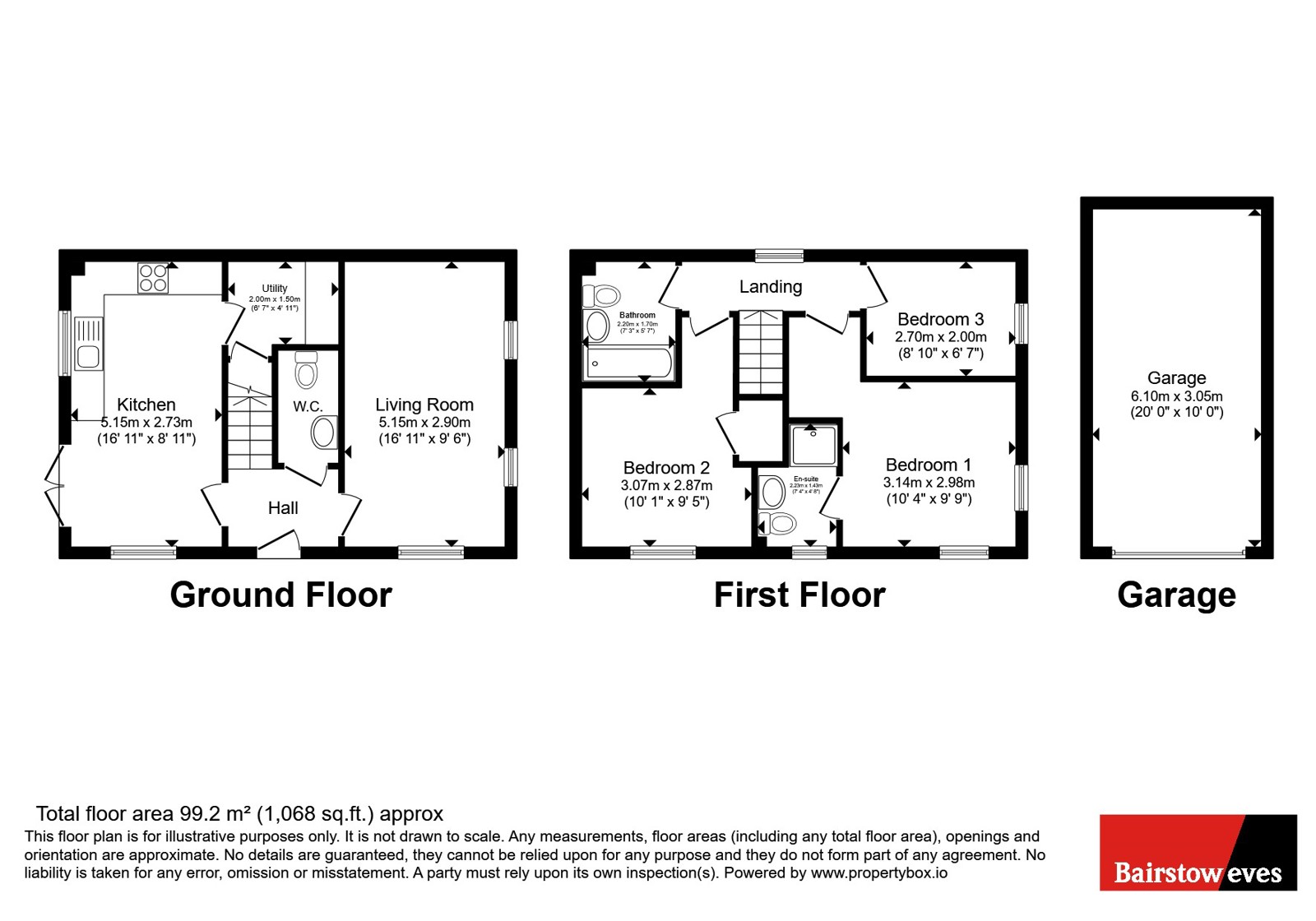2, Hadley Close, Nottingham floorplan