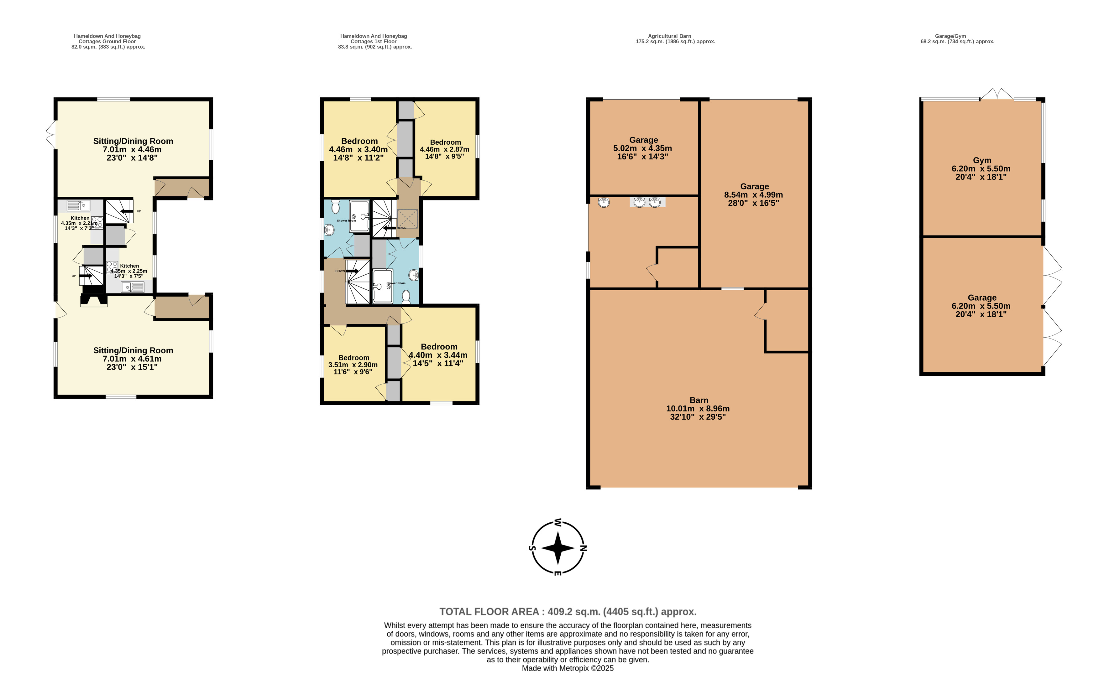 Widecombe-in-the-Moor, Newton Abbot floorplan