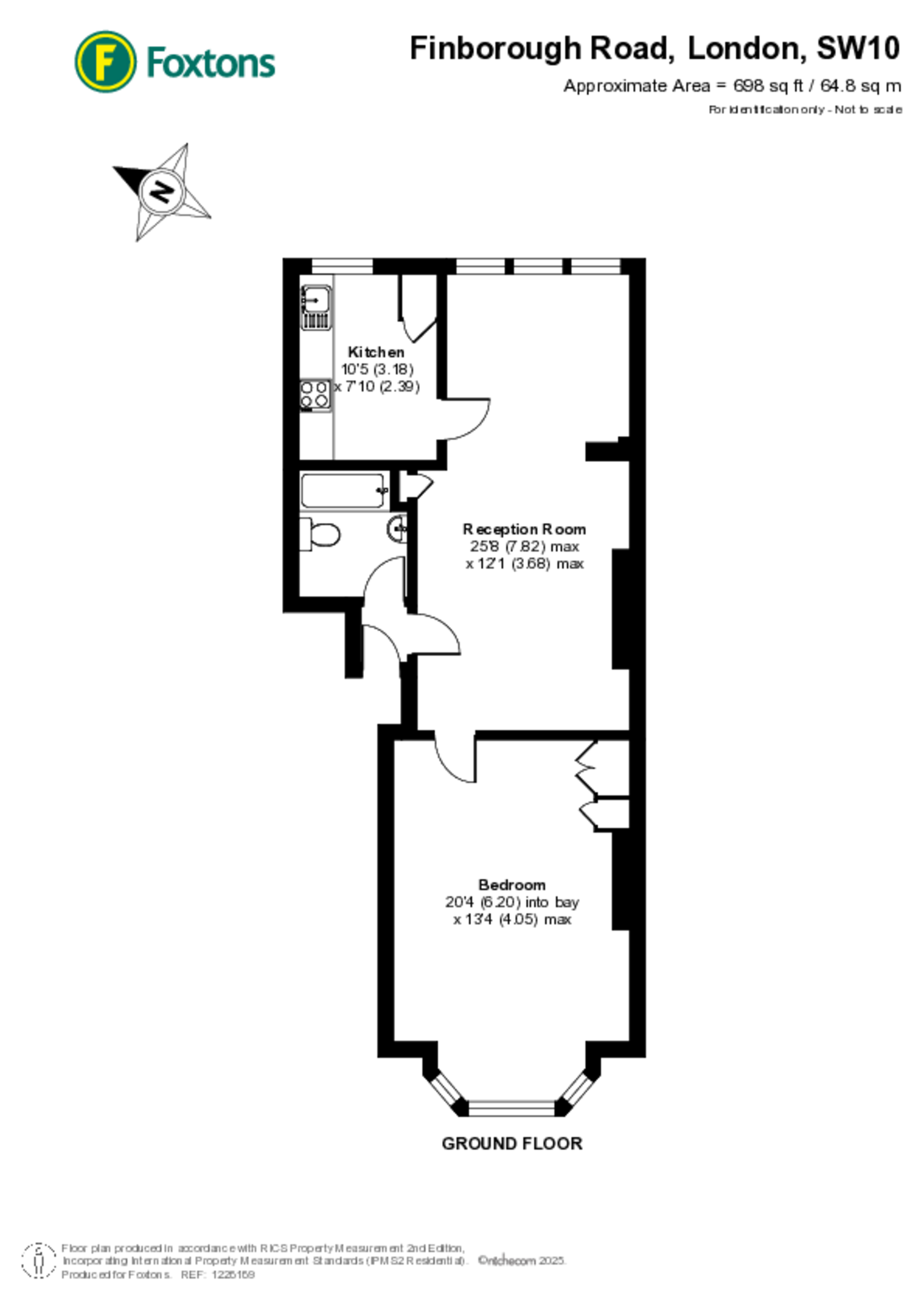 Finborough Road, Chelsea floorplan