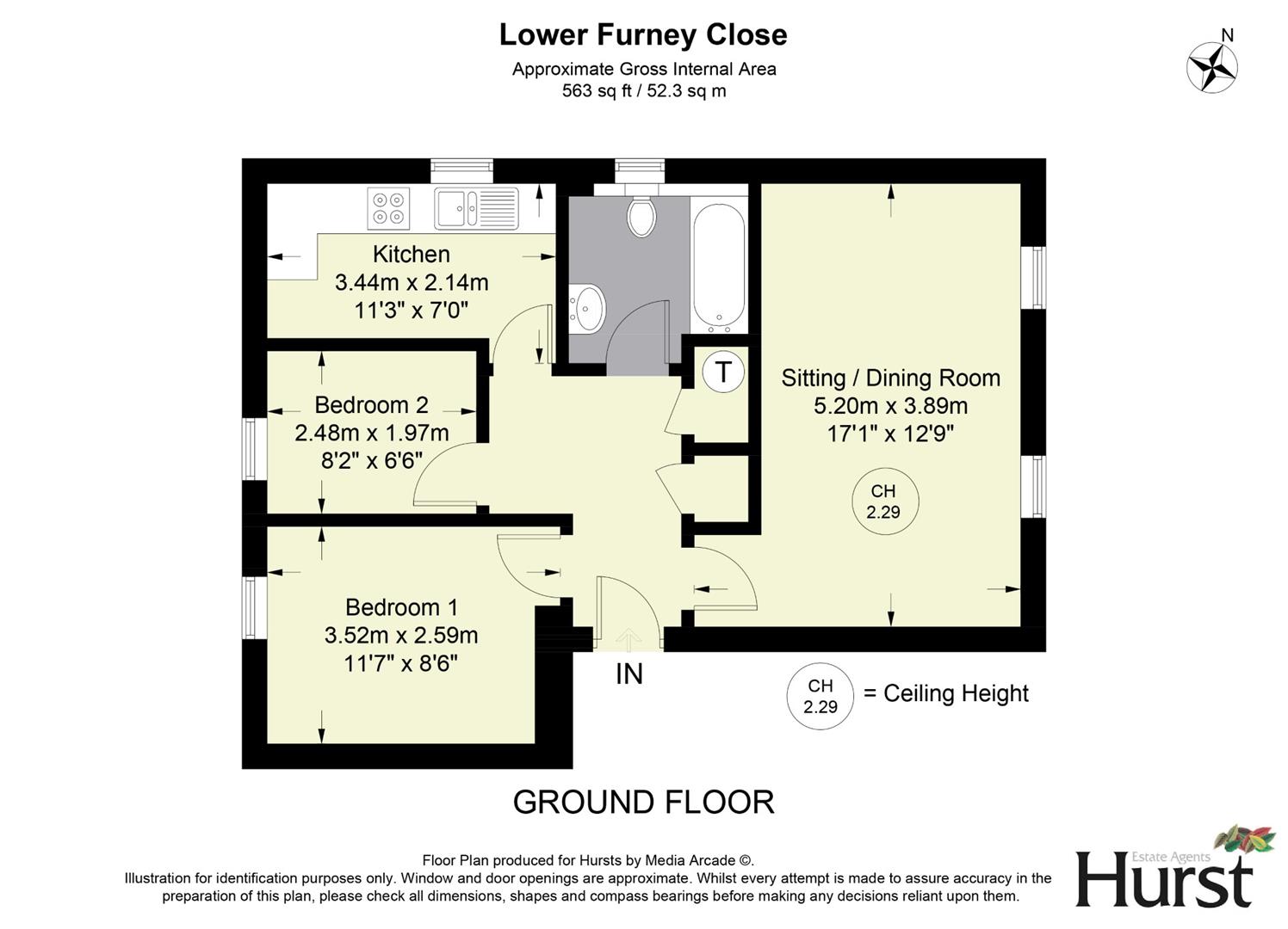 28a, Lower Furney Close, High Wycombe floorplan