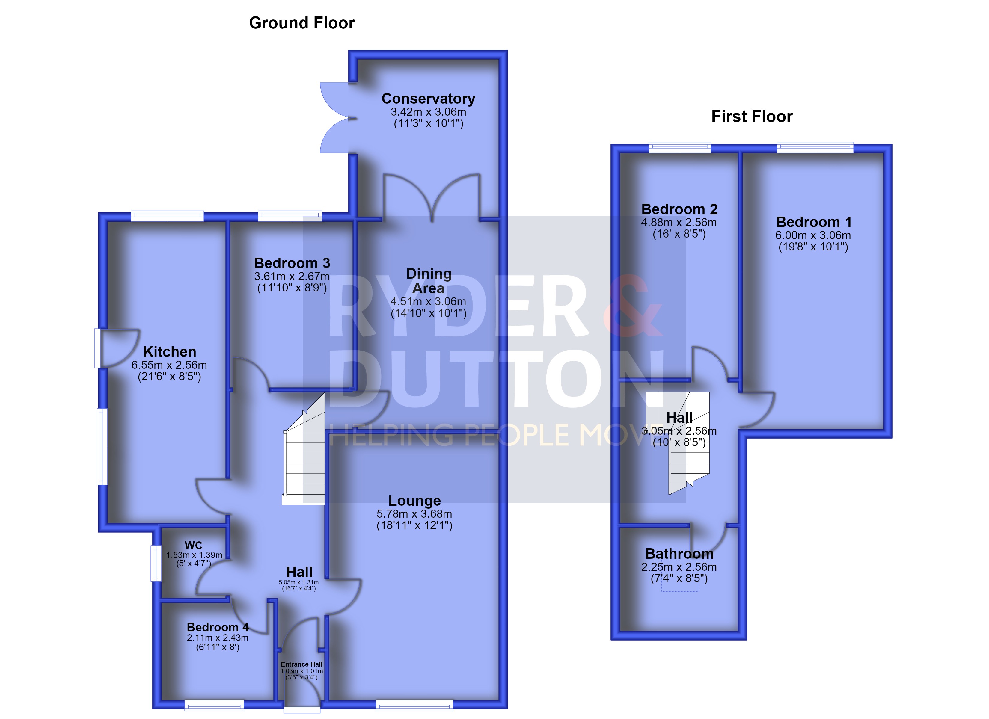 14, Meadow Road, Alkrington floorplan