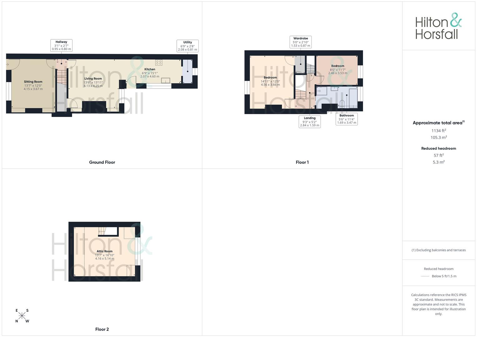 16, Station Road, Foulridge floorplan