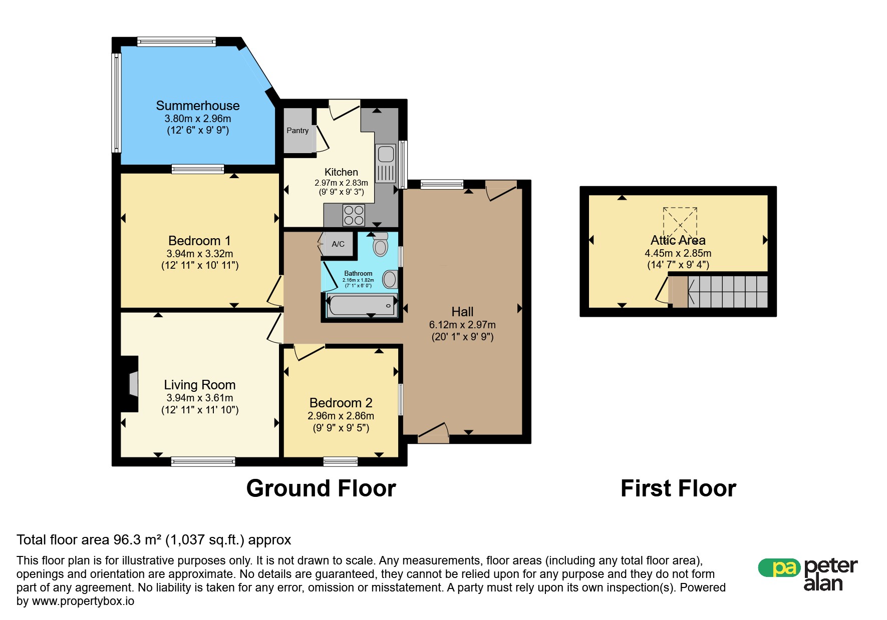 68, Hillcrest Road., MONMOUTH floorplan