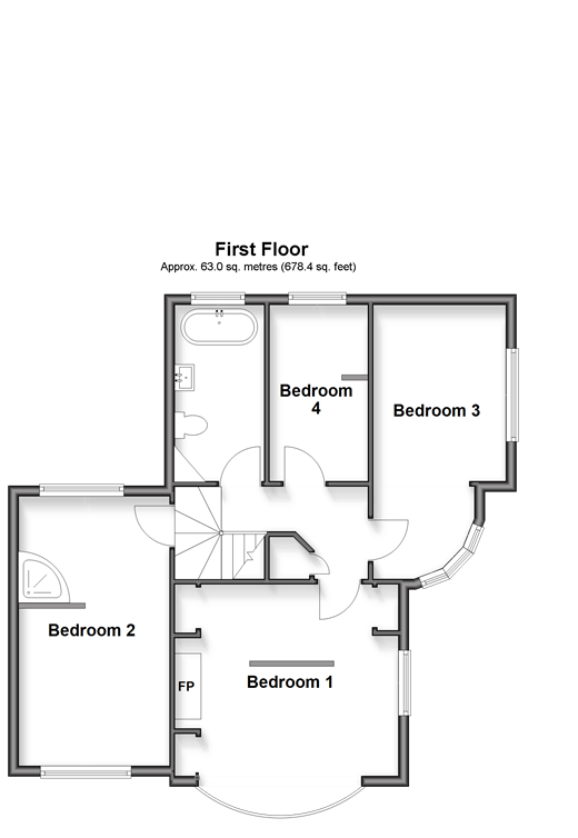 Rectory Gardens, Whitstable, Kent floorplan