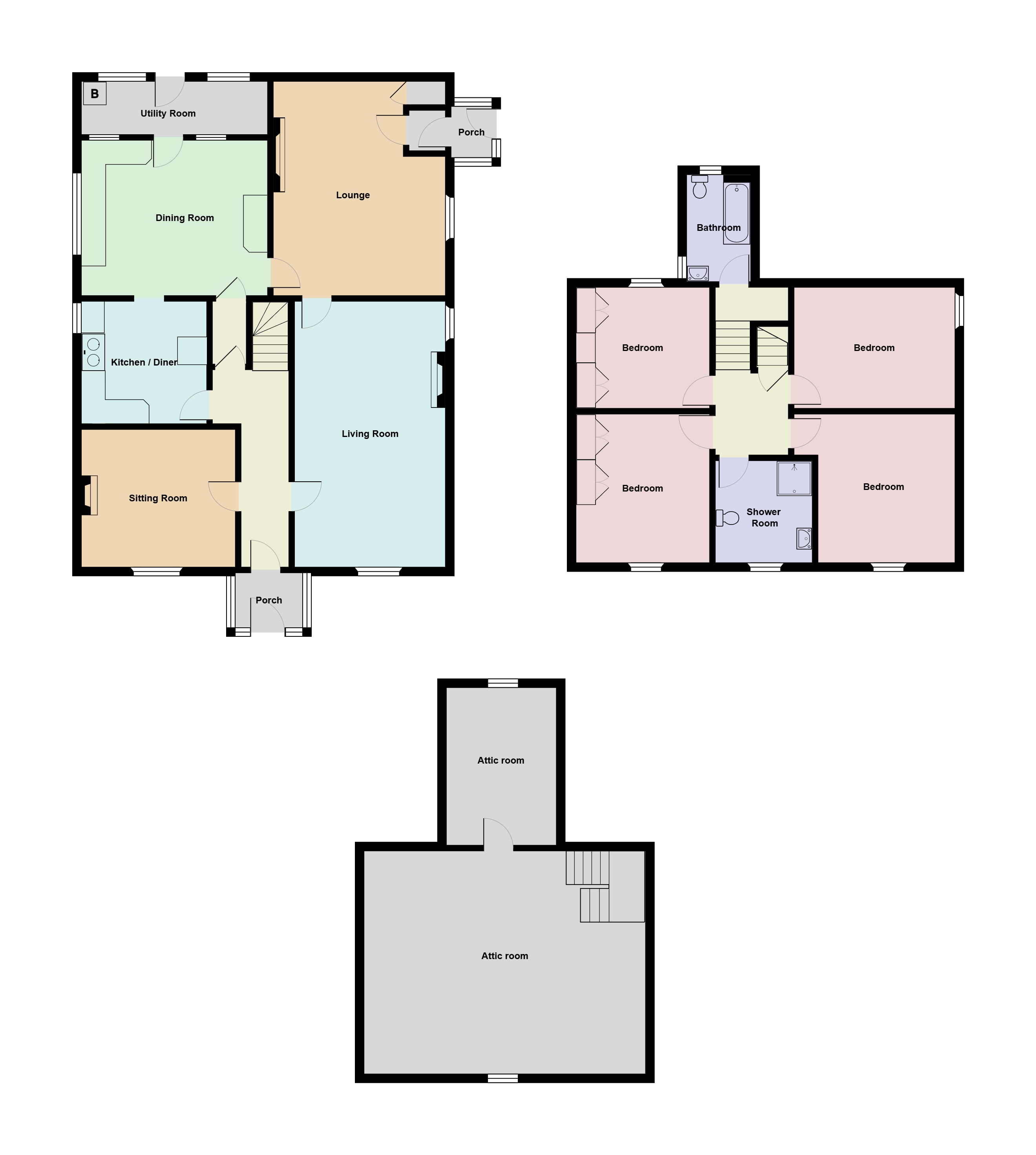 Crosshill, Llanfihangel-ar-Arth, Pencader floorplan
