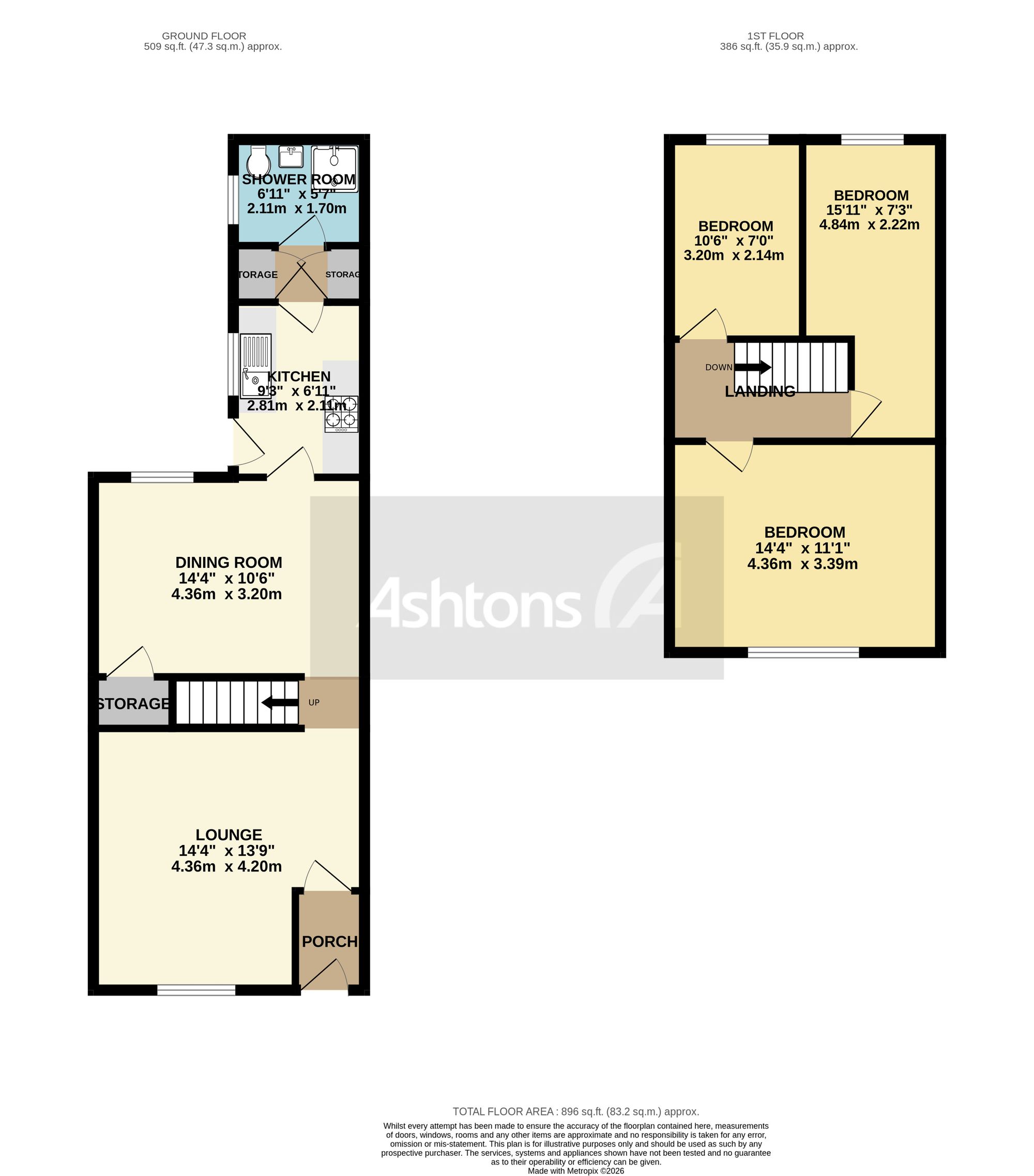 22 Hesketh Meadow Lane, Warrington floorplan
